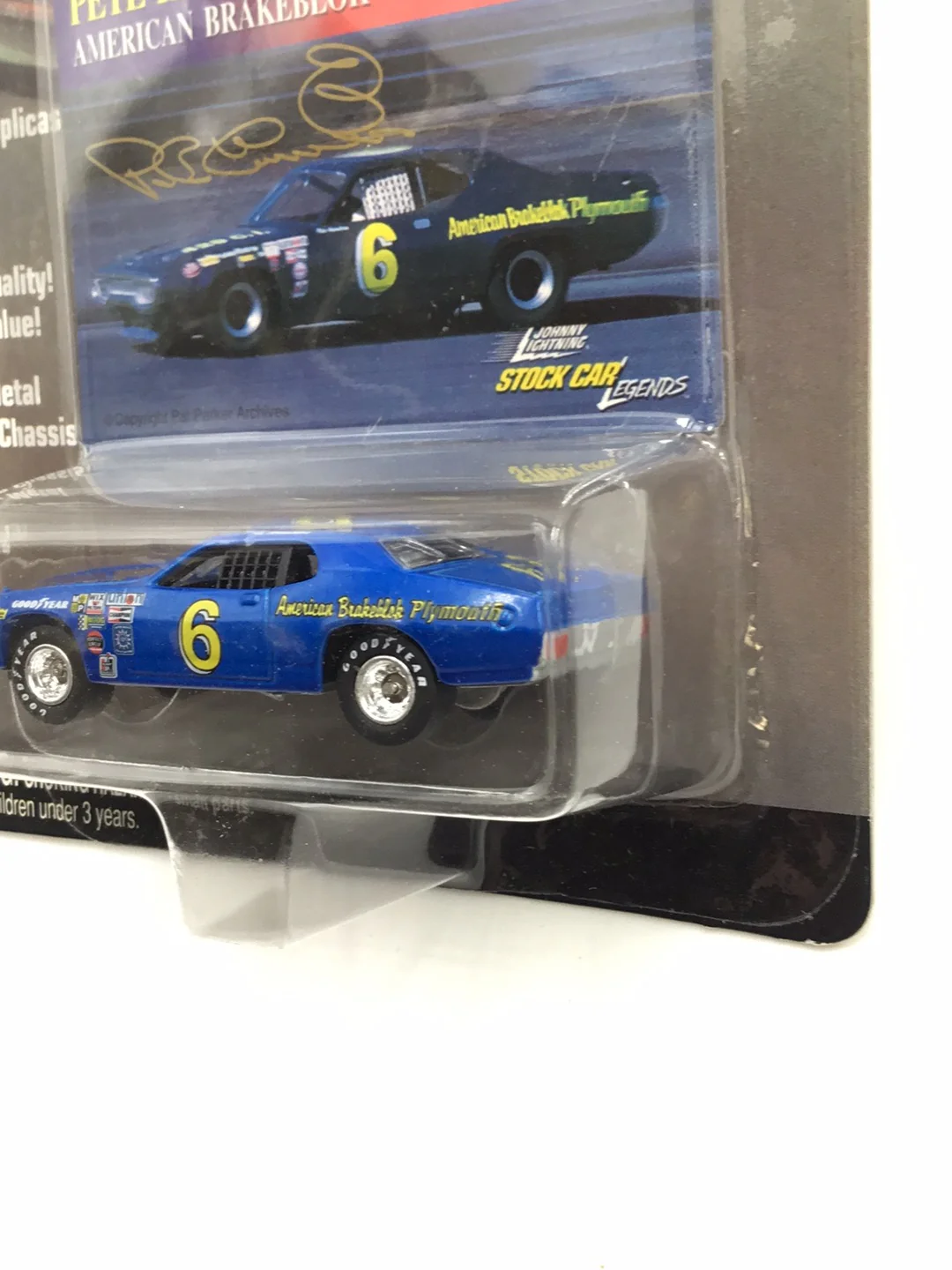 Johnny lightning Stock Car Legends #6 Pete Hamilton Plymouth Satellite QQ1 - Image 4
