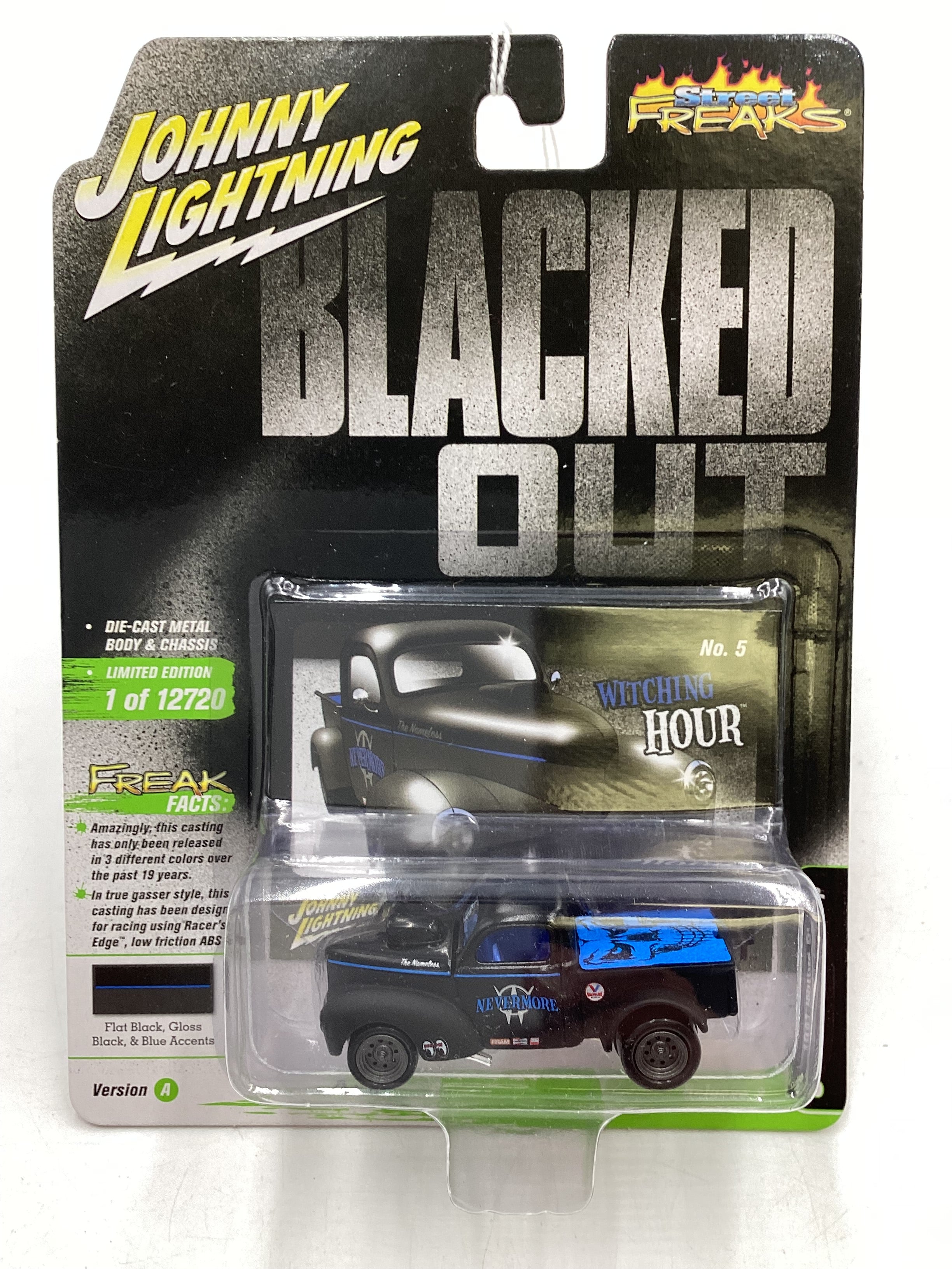 Johnny lightning Street Freaks Blacked Out 1941 Willys Pickup 227C - Image 2