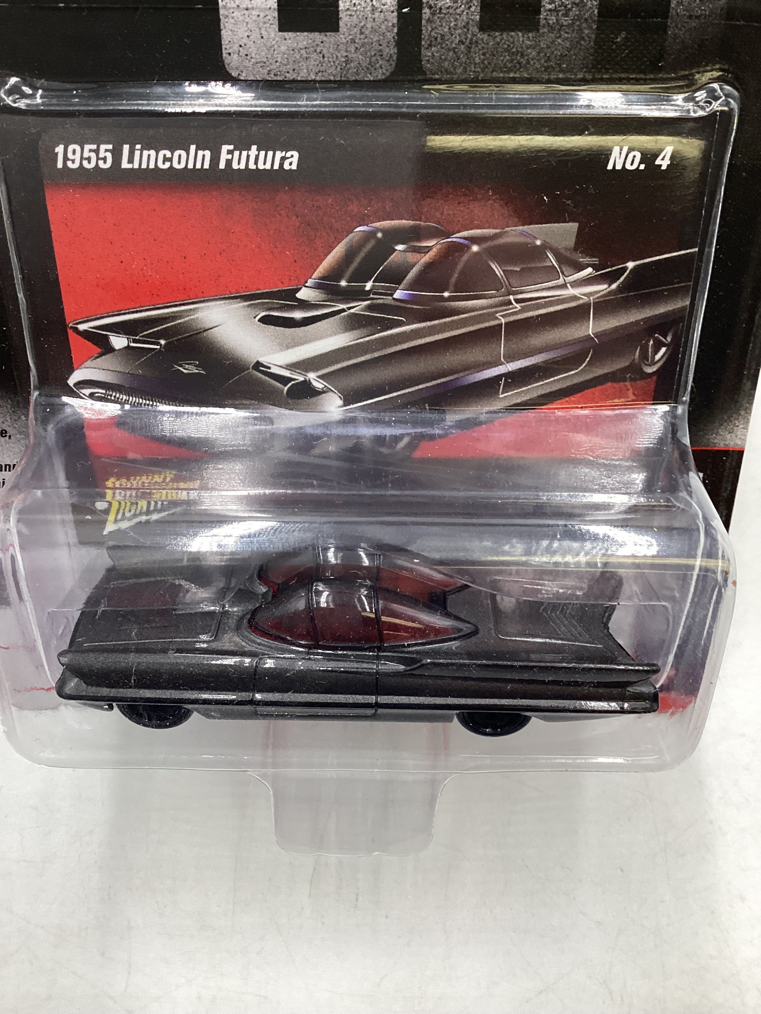 Johnny lightning Street Freaks Blacked Out 1955 Lincoln Futura 227C - Image 6