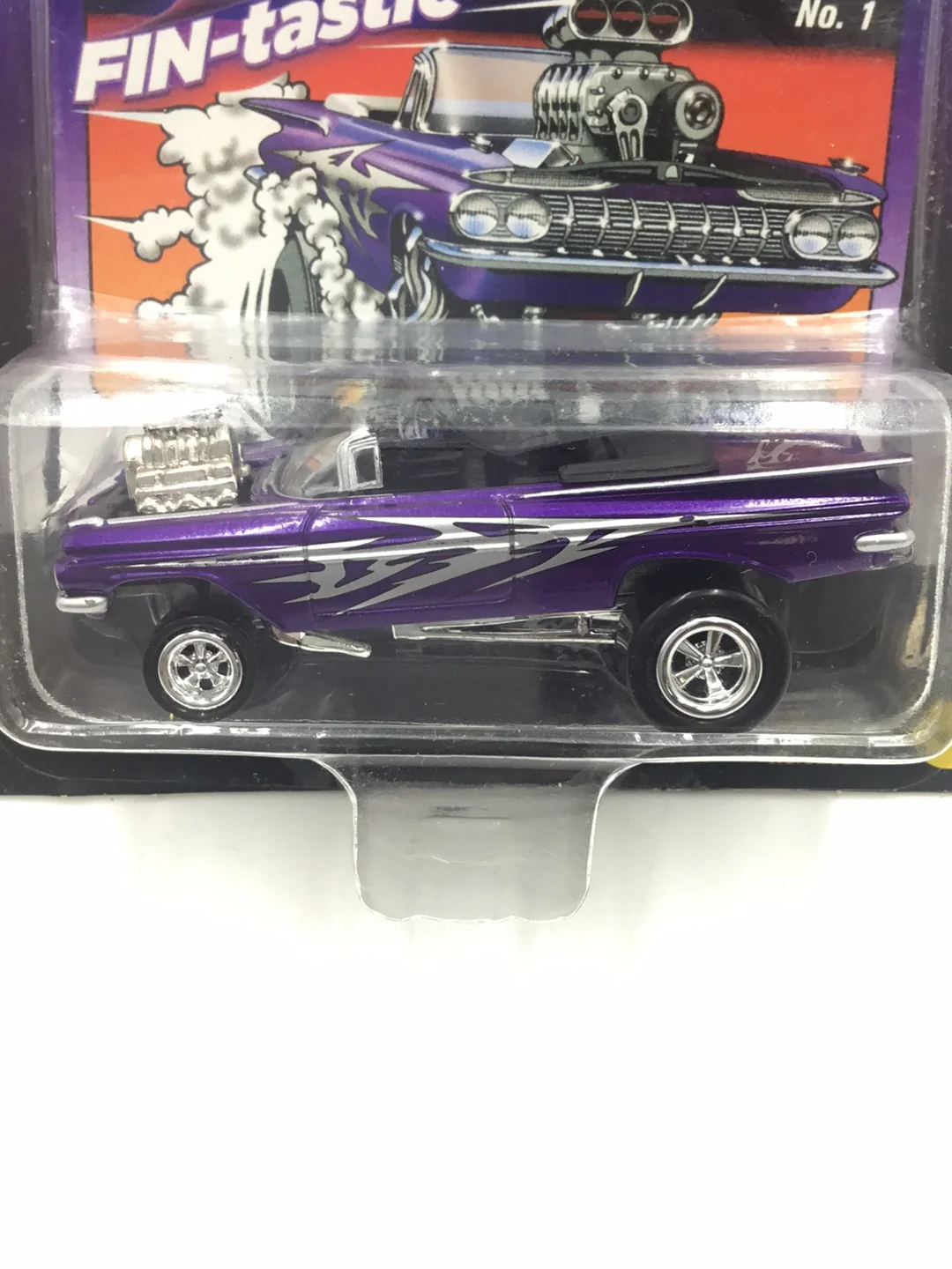 Johnny lightning zingers 1959 Chevy Impala convertible version B NN2 - Image 2