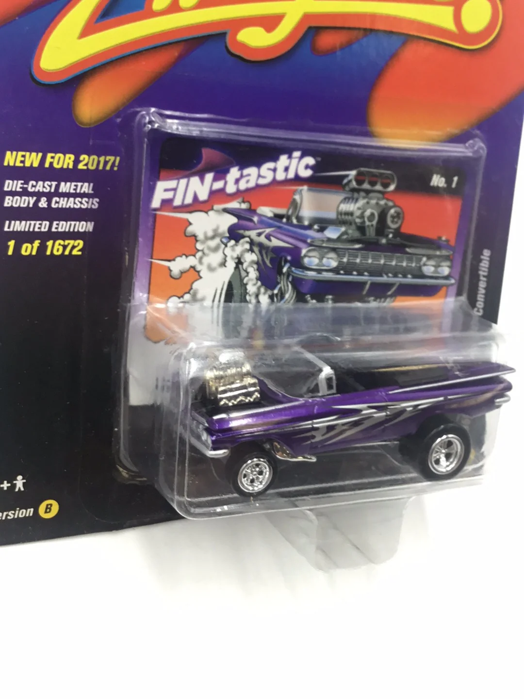 Johnny lightning zingers 1959 Chevy Impala convertible version B NN2 - Image 3