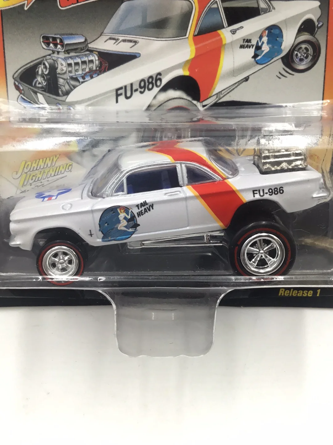 Johnny lightning zingers 1962 Chevy Corvair version B 210B - Image 2