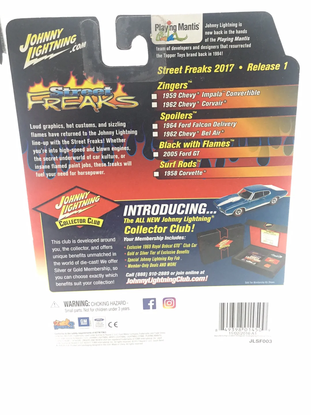 Johnny lightning zingers 1962 Chevy Corvair version B 210B - Image 5