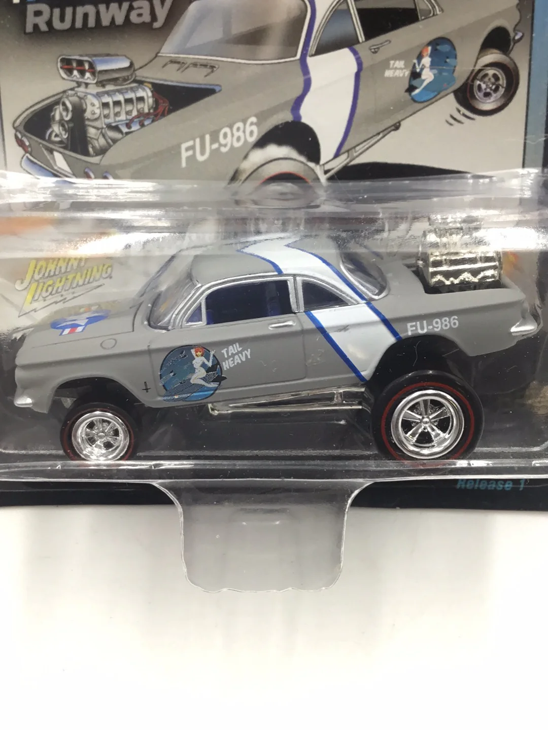 Johnny lightning zingers 1962 Chevy Corvair version D NN5 - Image 2