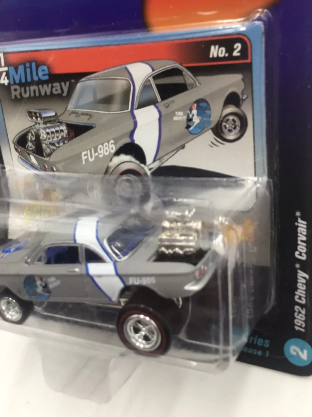 Johnny lightning zingers 1962 Chevy Corvair version D NN5 - Image 4