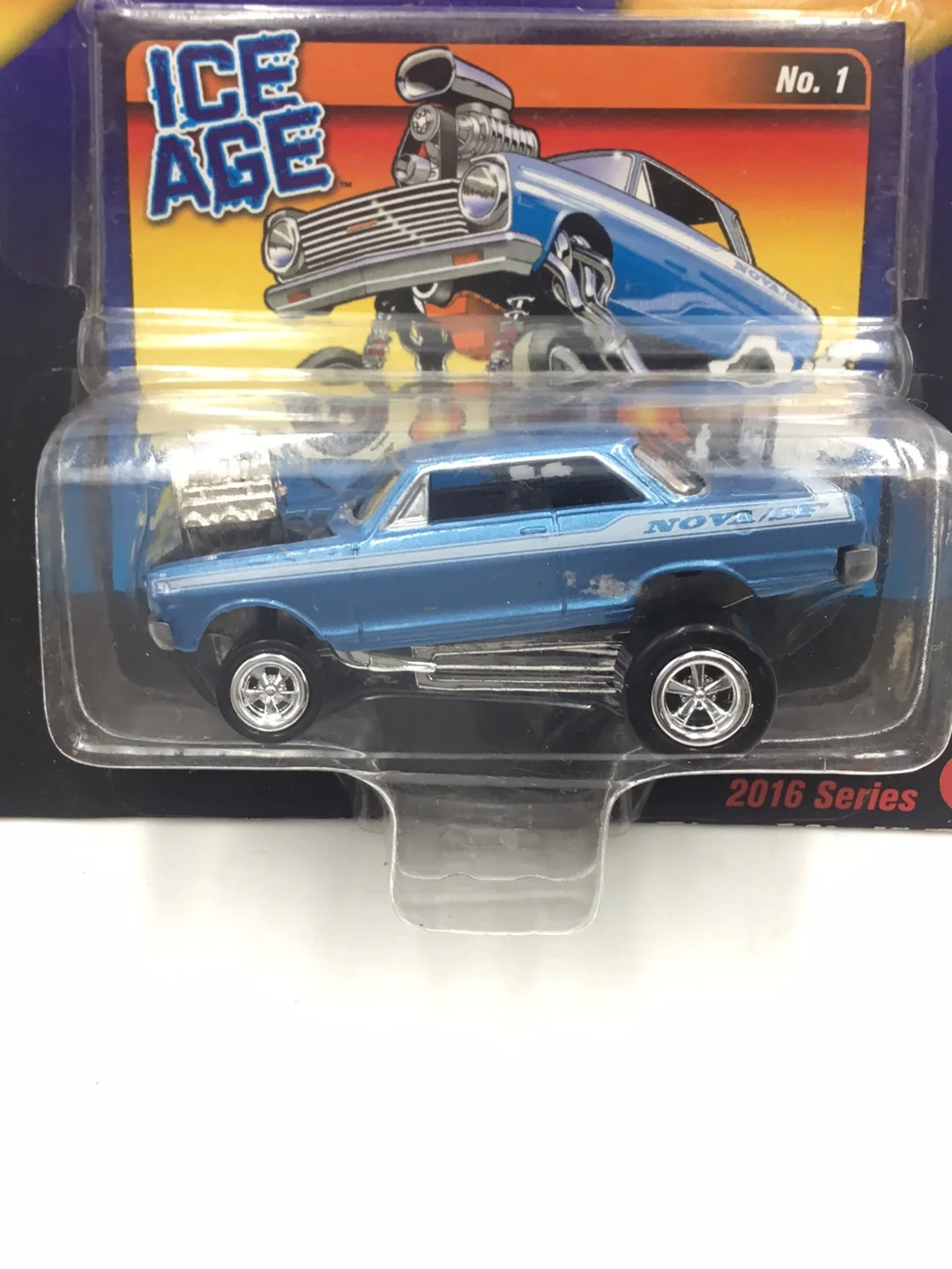 Johnny lightning zingers 1963 Chevy Nova 209E - Image 2