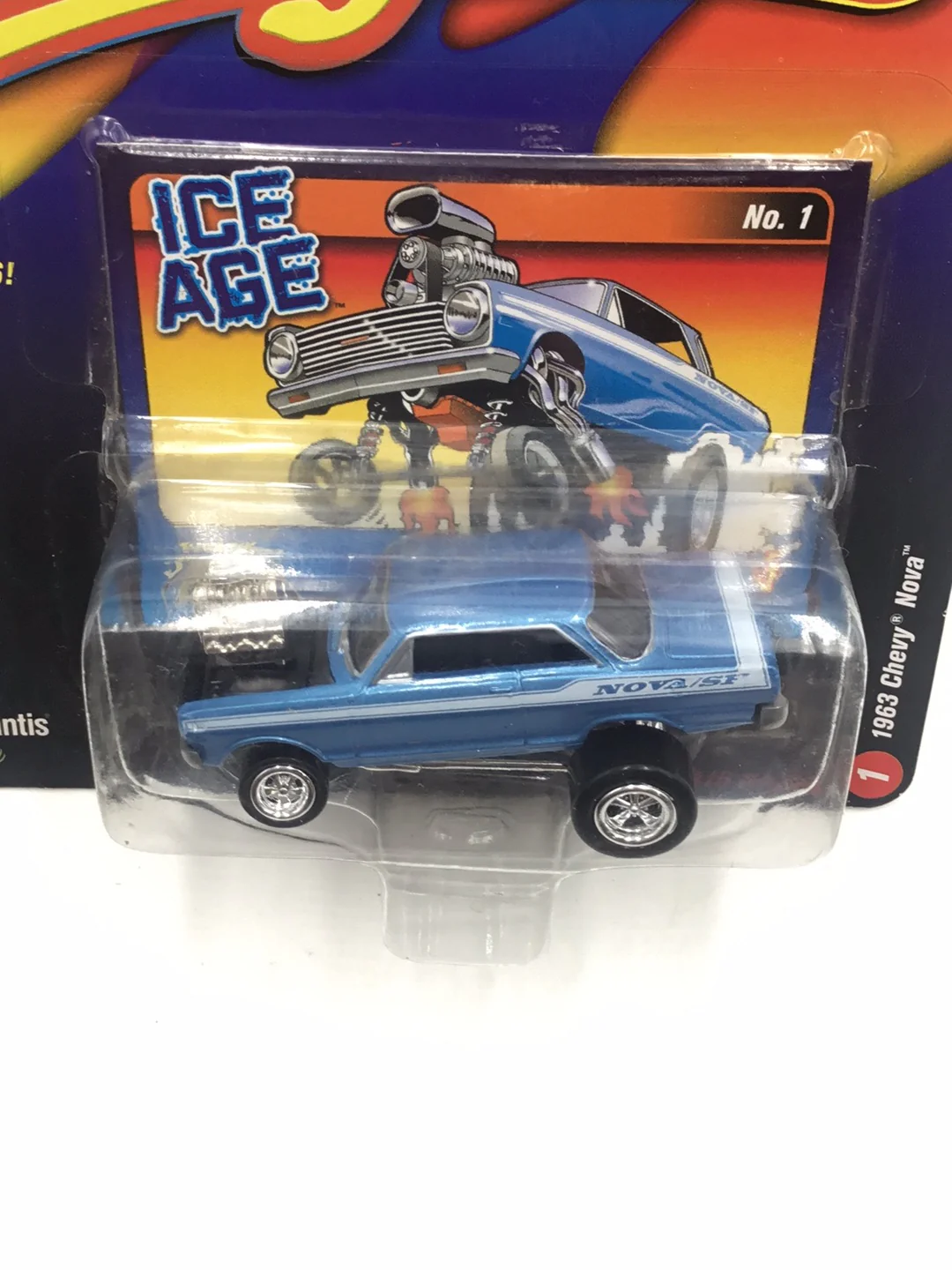 Johnny lightning zingers 1963 Chevy Nova 209E - Image 5