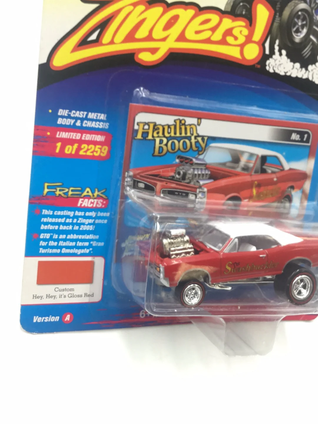 Johnny lightning zingers 1966 Pontiac GTO - Image 4