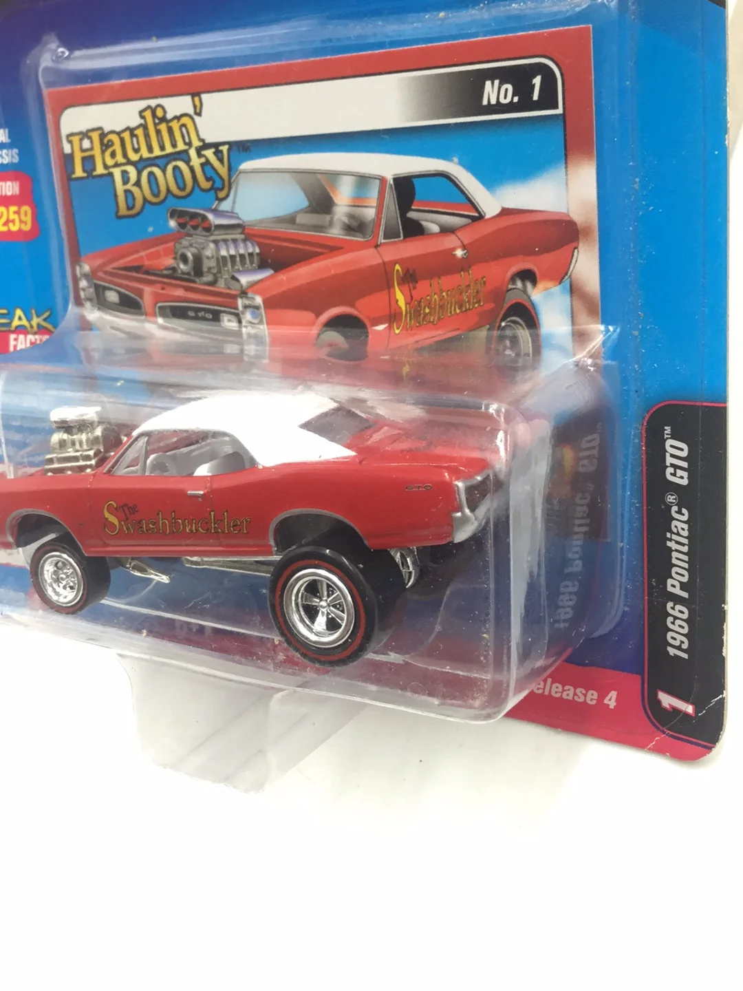 Johnny lightning zingers 1966 Pontiac GTO - Image 5