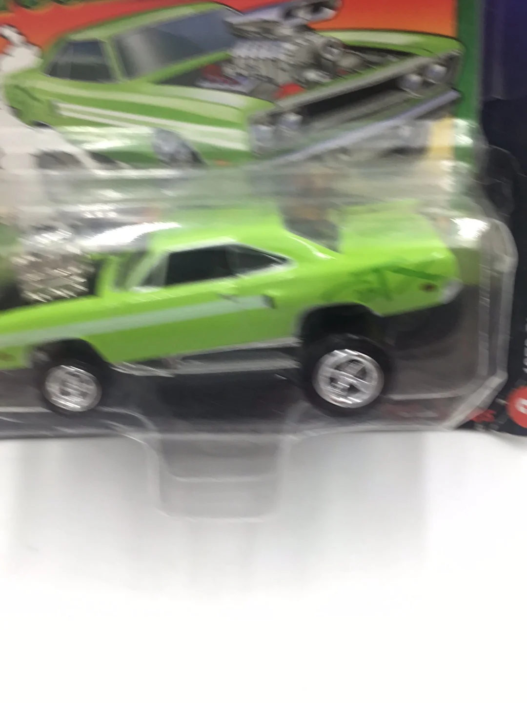 Johnny lightning zingers 1970 Plymouth GTX Green 209E - Image 2