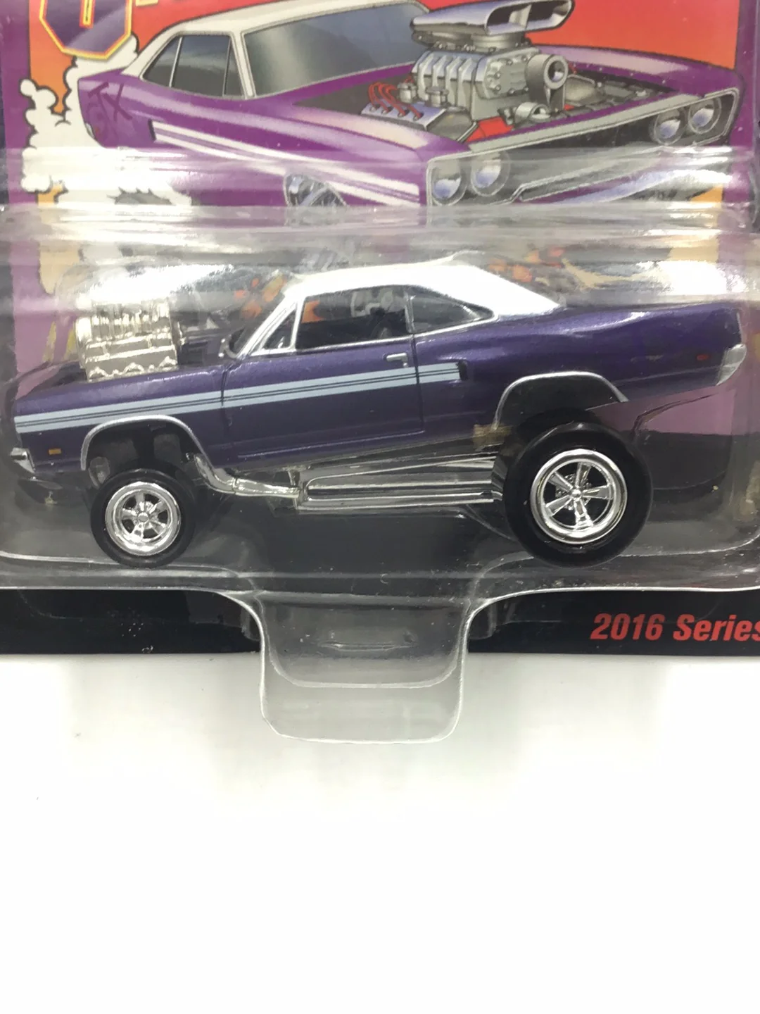 Johnny lightning zingers 1970 Plymouth GTX Purple 209E - Image 2