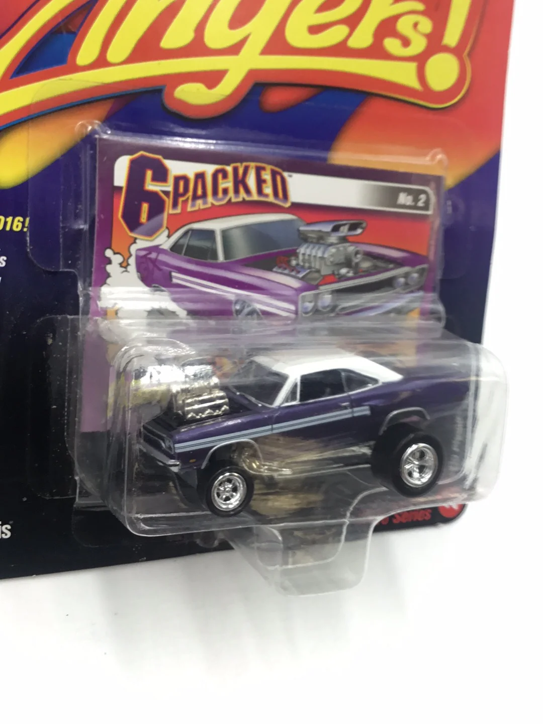 Johnny lightning zingers 1970 Plymouth GTX Purple 209E - Image 3