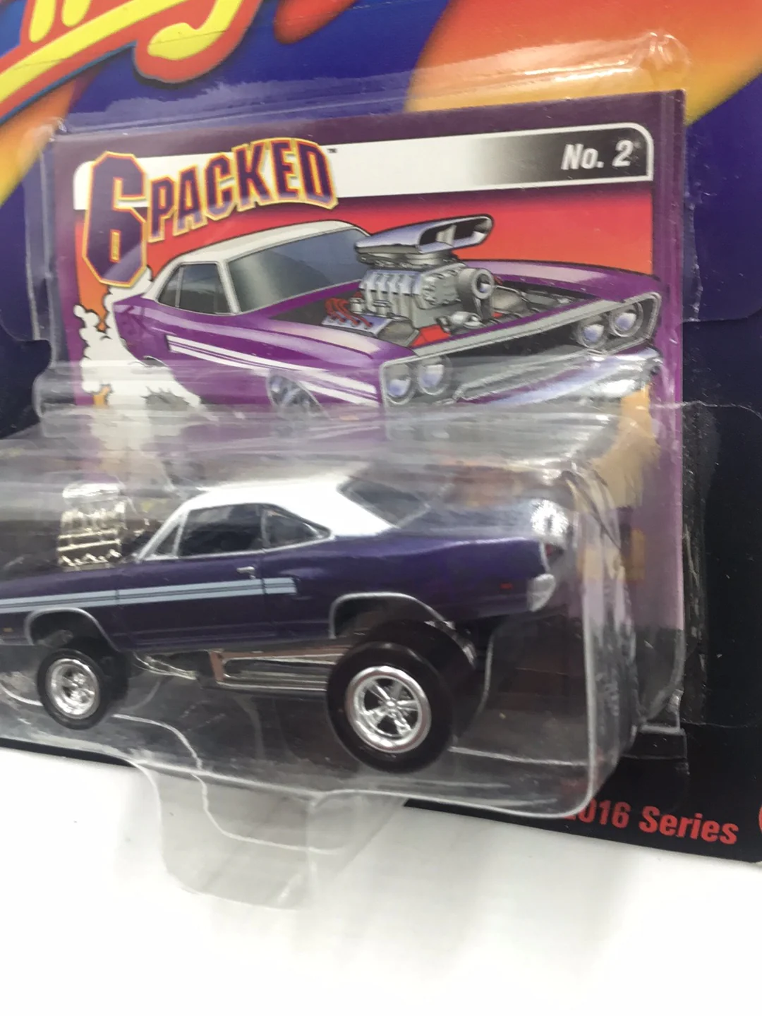 Johnny lightning zingers 1970 Plymouth GTX Purple 209E - Image 4