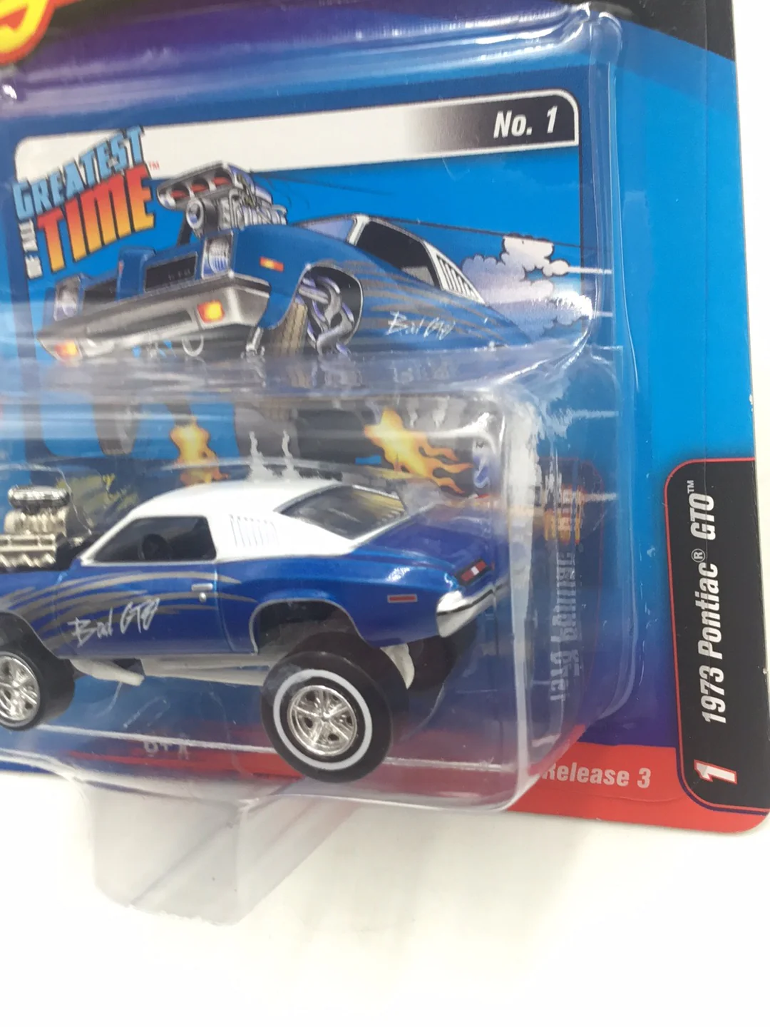 Johnny lightning Zingers 1973 Pontiac GTO OO2 - Image 4