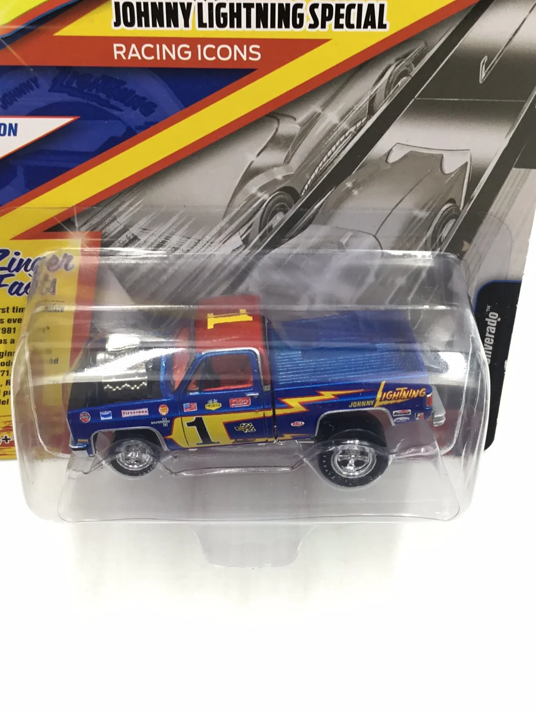 Johnny lightning Zingers 1981 Chevy Silverado 1 Stop DIECAST hobby exclusive NN6 - Image 5