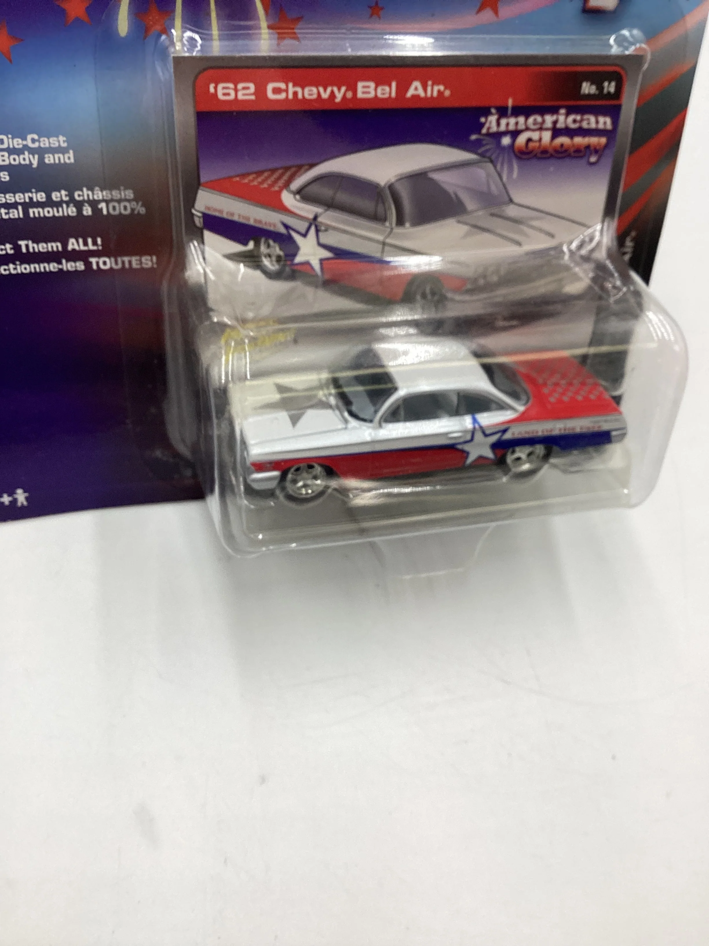 Johnny Lightning Street Freaks American Glory #14 62 Chevy Bel Air 221F - Image 5