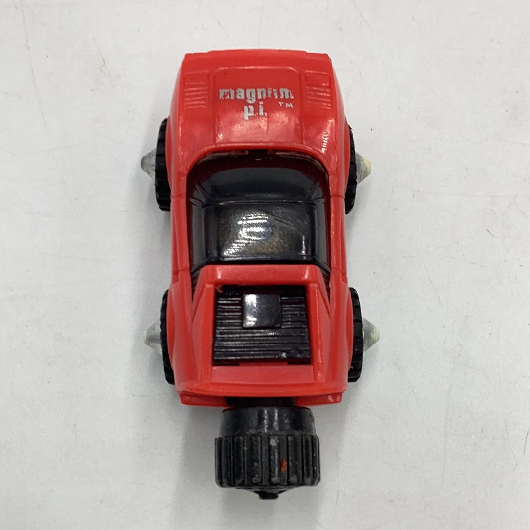 LJN 1982 Magnum PI Stunt Riders Red Ferrari 1980's Toy Vintage Loose Complete RARE! - Image 7