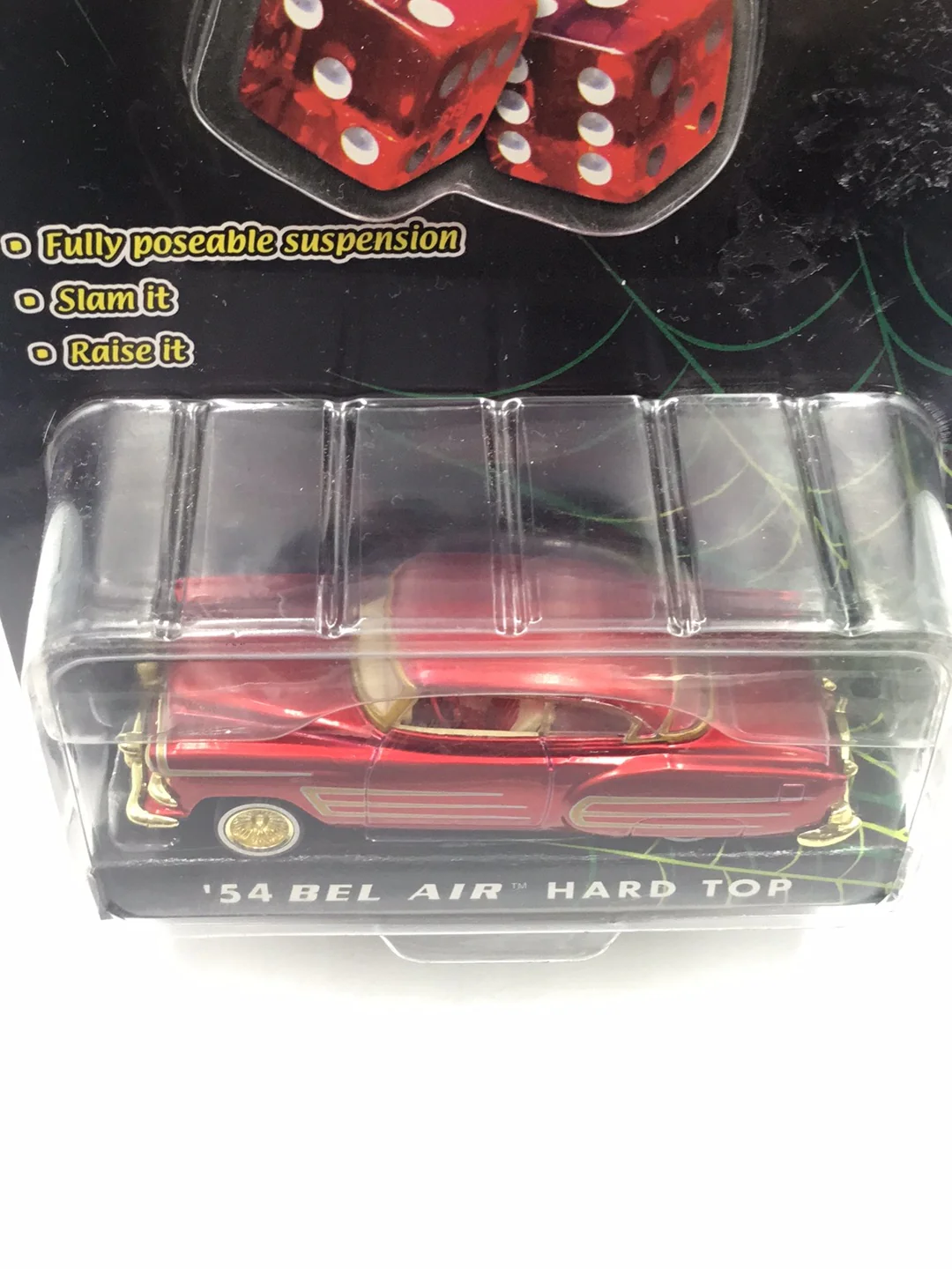 Loc Riderz 54 Bel Air Hard Top with poseable suspension - Image 5