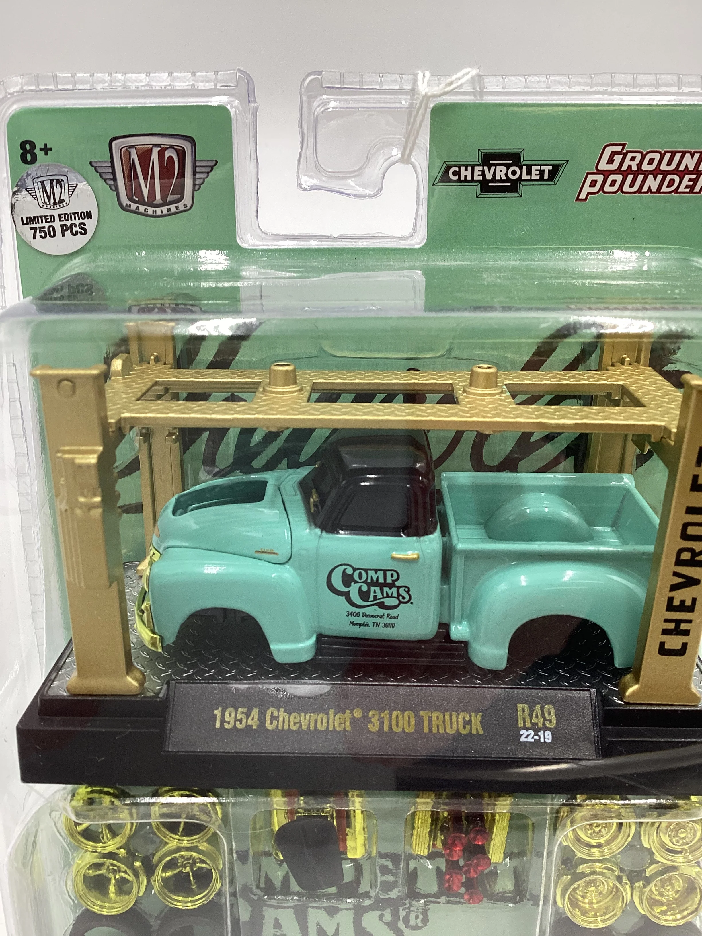 M2 Ground Pounders Kit Chase 1954 Chevrolet 3100 Truck R49 - Image 8