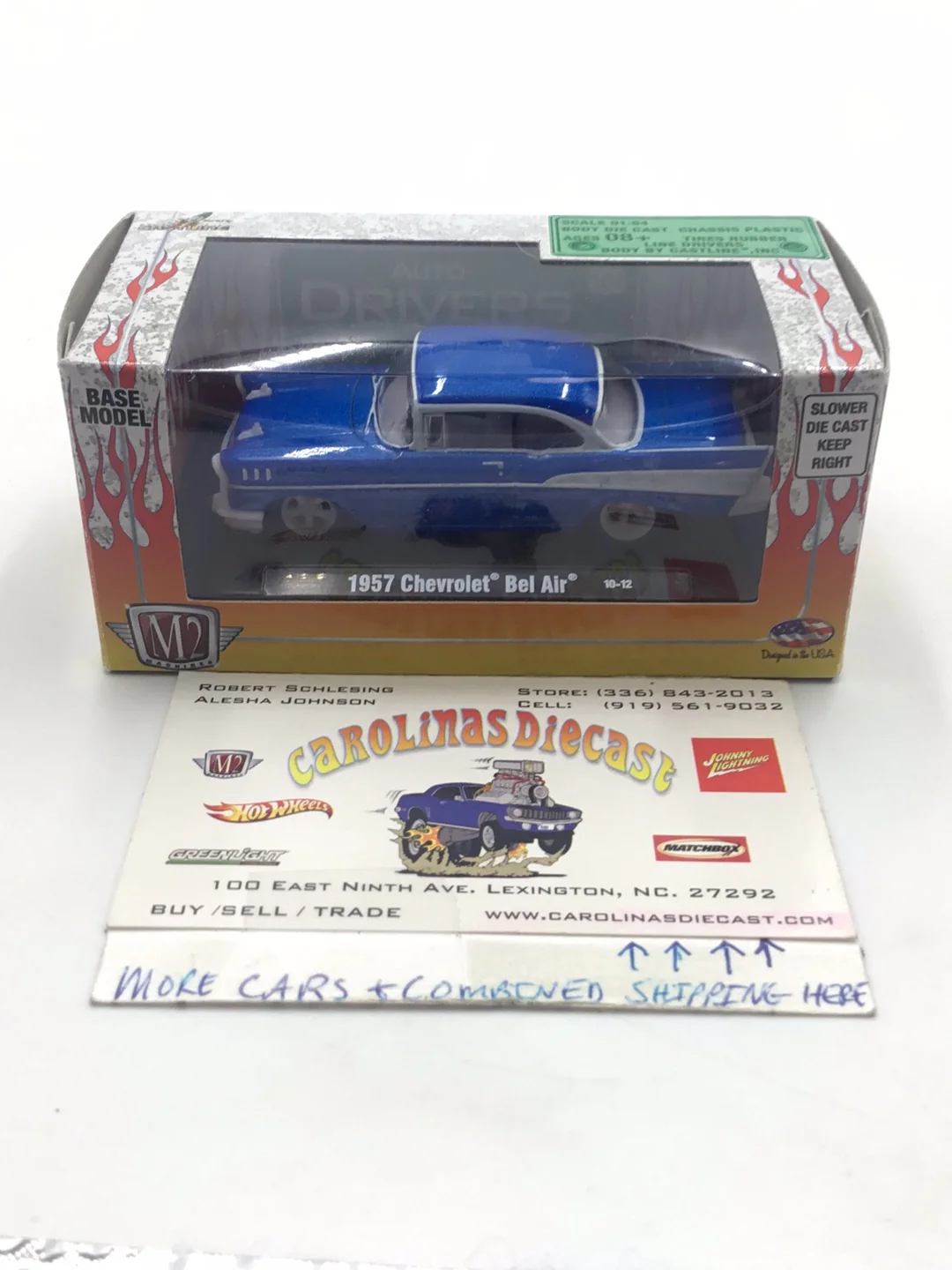 M2 Machine 1957 Chevrolet Bel Air Chase 10-12