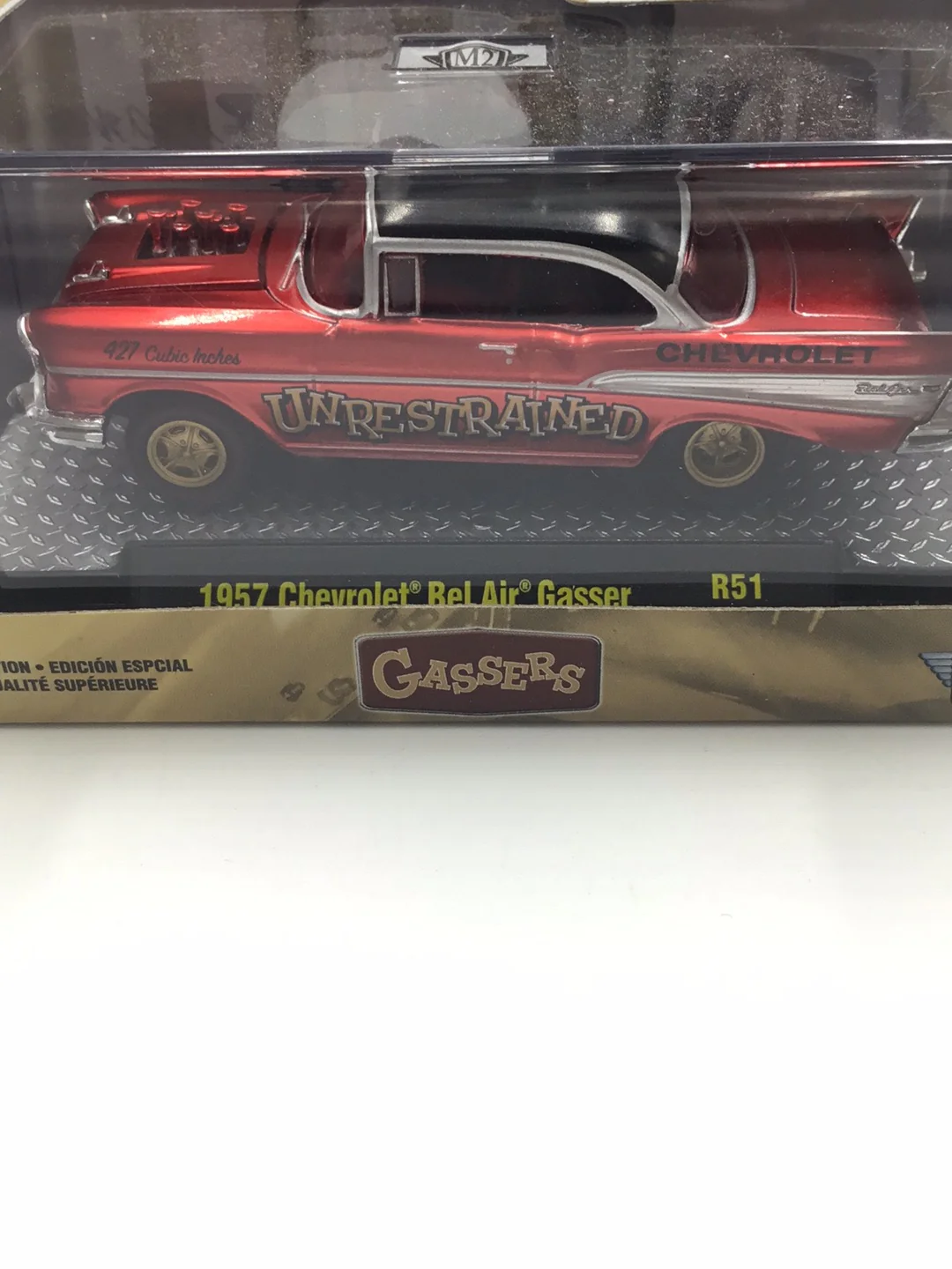 M2 Machine 1957 Chevrolet Bel Air Gasser R51 - Image 2
