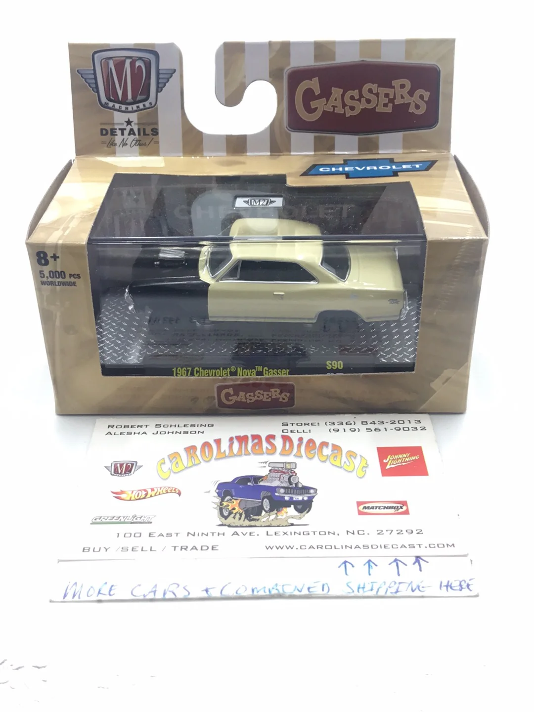 M2 Machine 1967 Chevrolet Nova Gasser S90