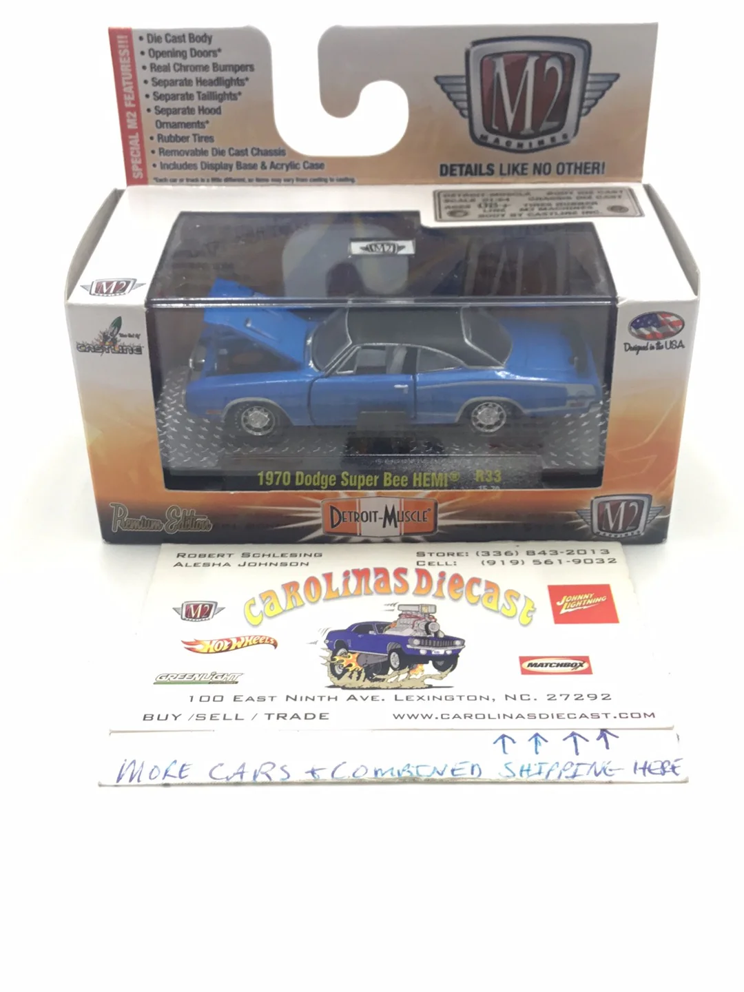 M2 Machine 1970 Dodge Super Bee Hemi R33