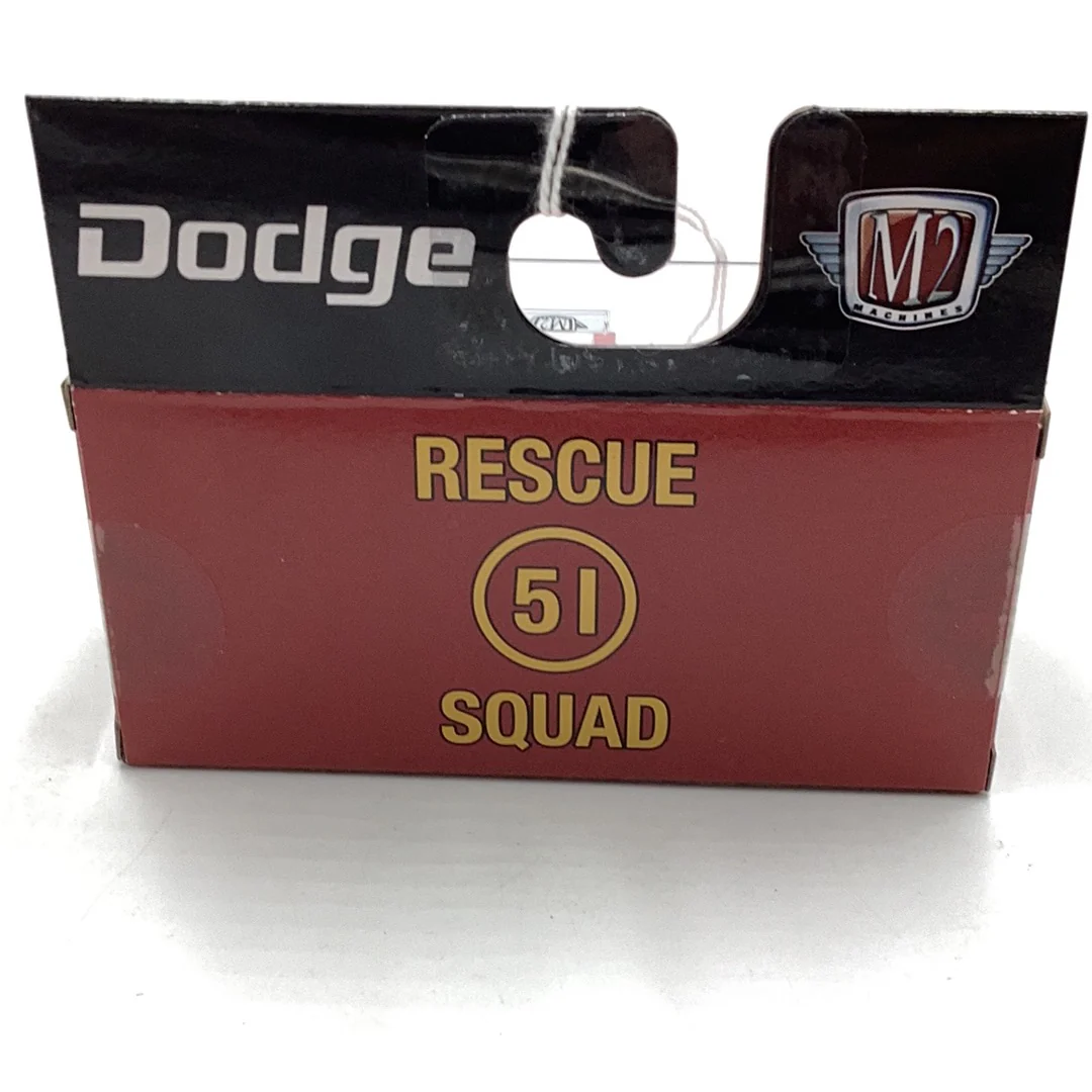 M2 MACHINES 1/64 1972 Dodge D-300 Service Red Walmart Exclusive WMTS18 - Image 5