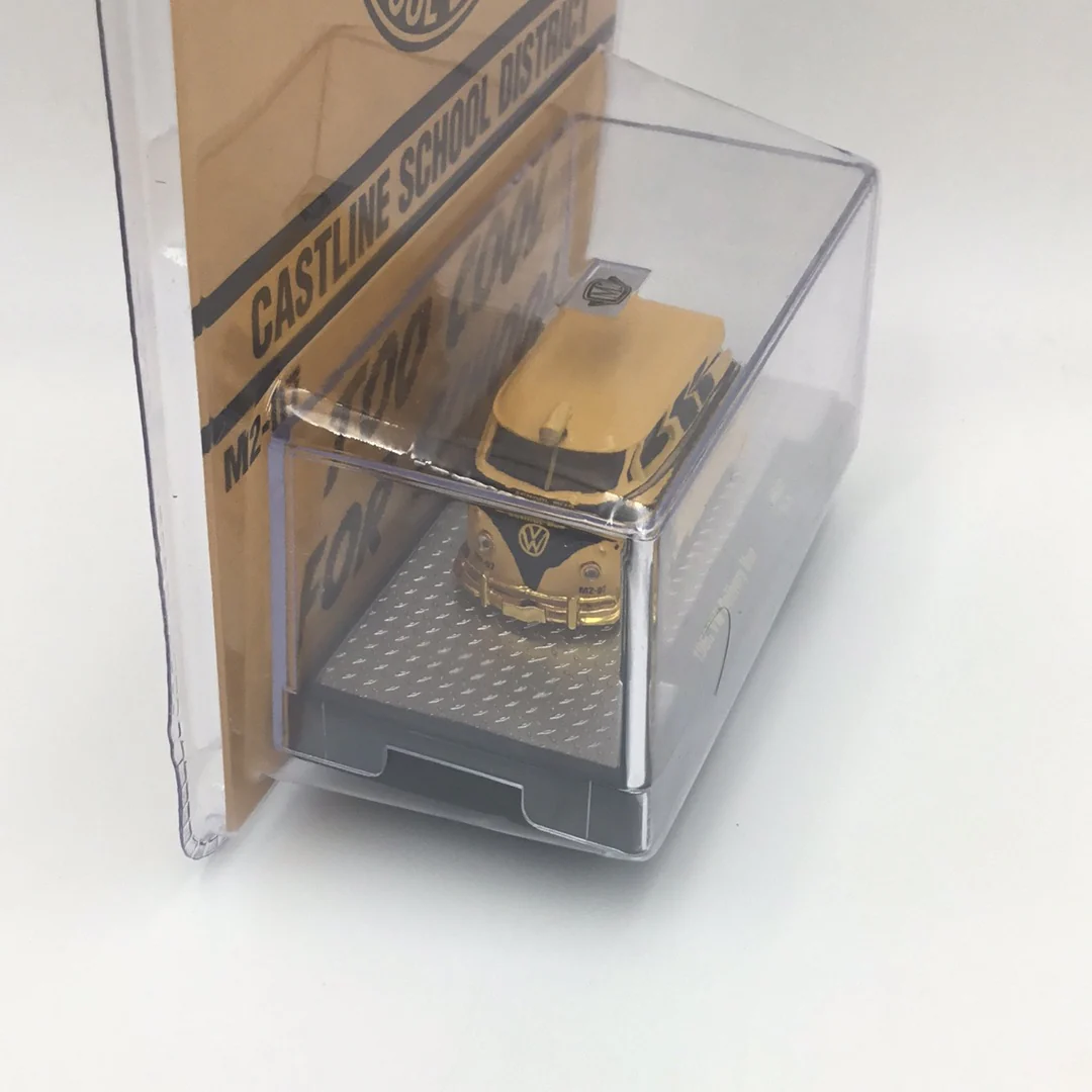 M2 Machines 1960 VW Delivery Van Volkswagen  Short School Bus HS22 Chase - Image 4