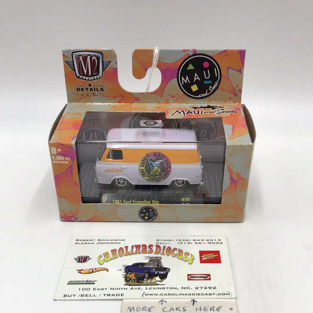 M2 Machines 1965 Ford Econoline Van Maui and sons R70