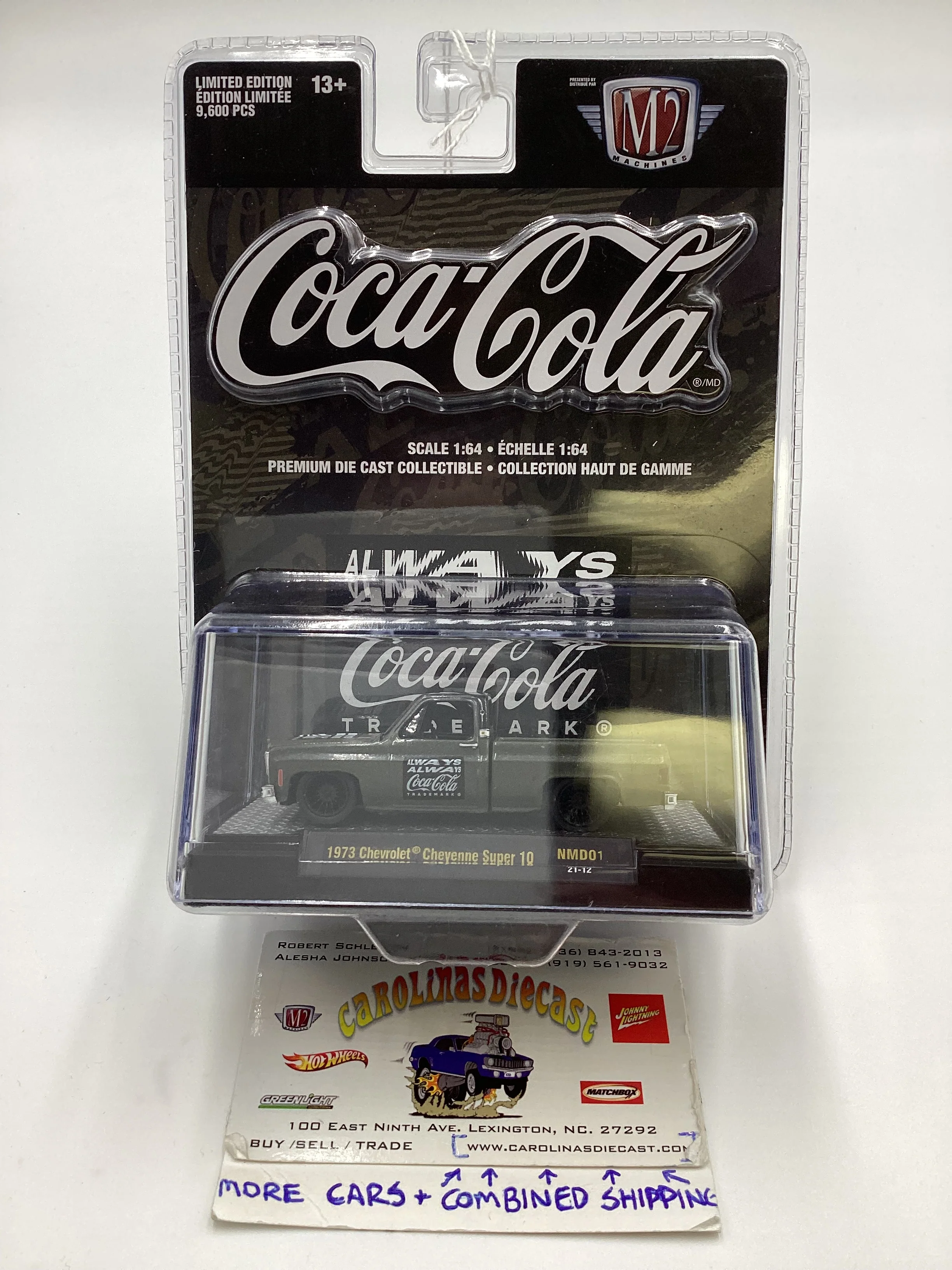 M2 Machines 1973 Chevrolet Cheyenne Coca Cola NMD01 197C