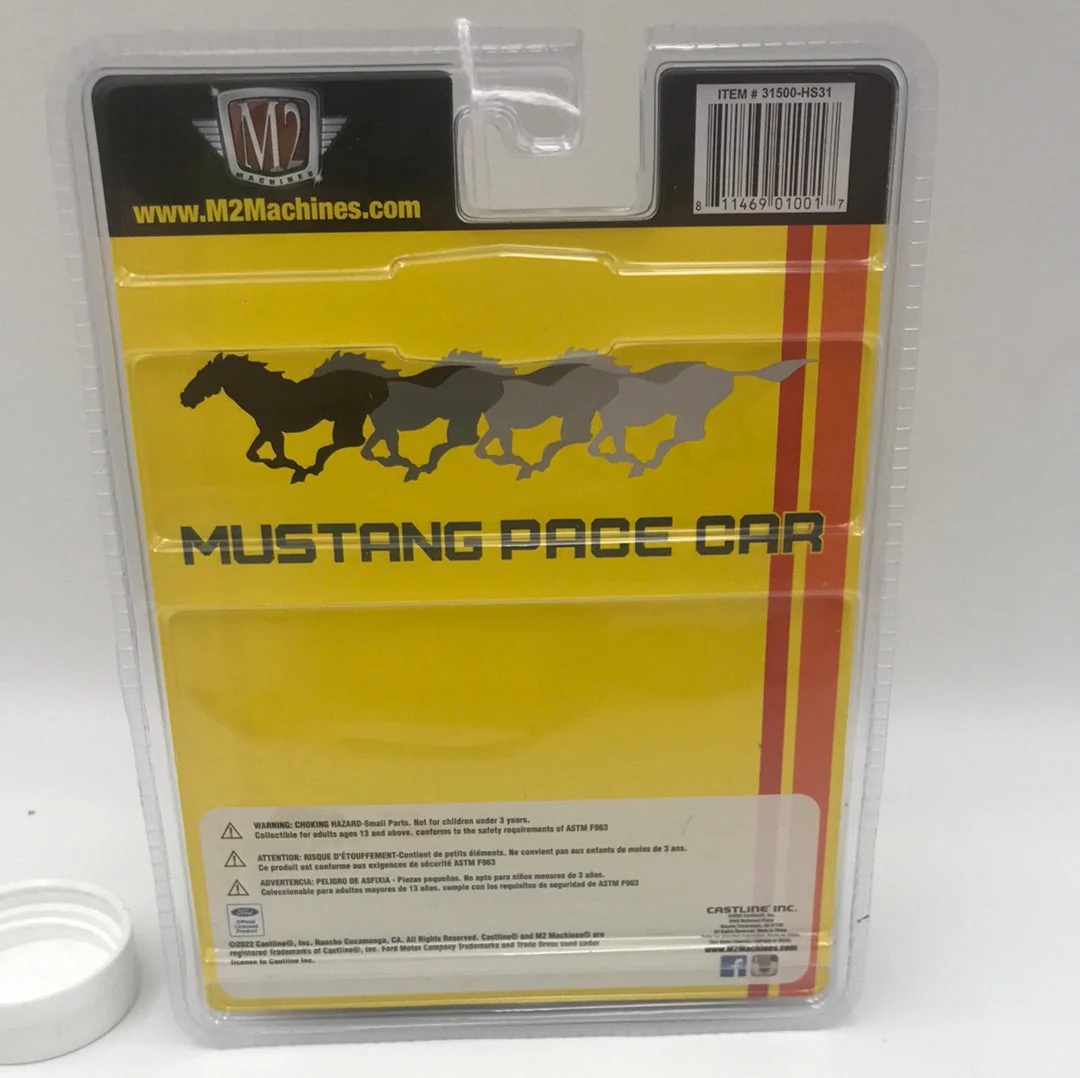 M2 Machines 1987 Ford Mustang GT Custom CHASE hobby exclusive mustang pace car HS31 - Image 5