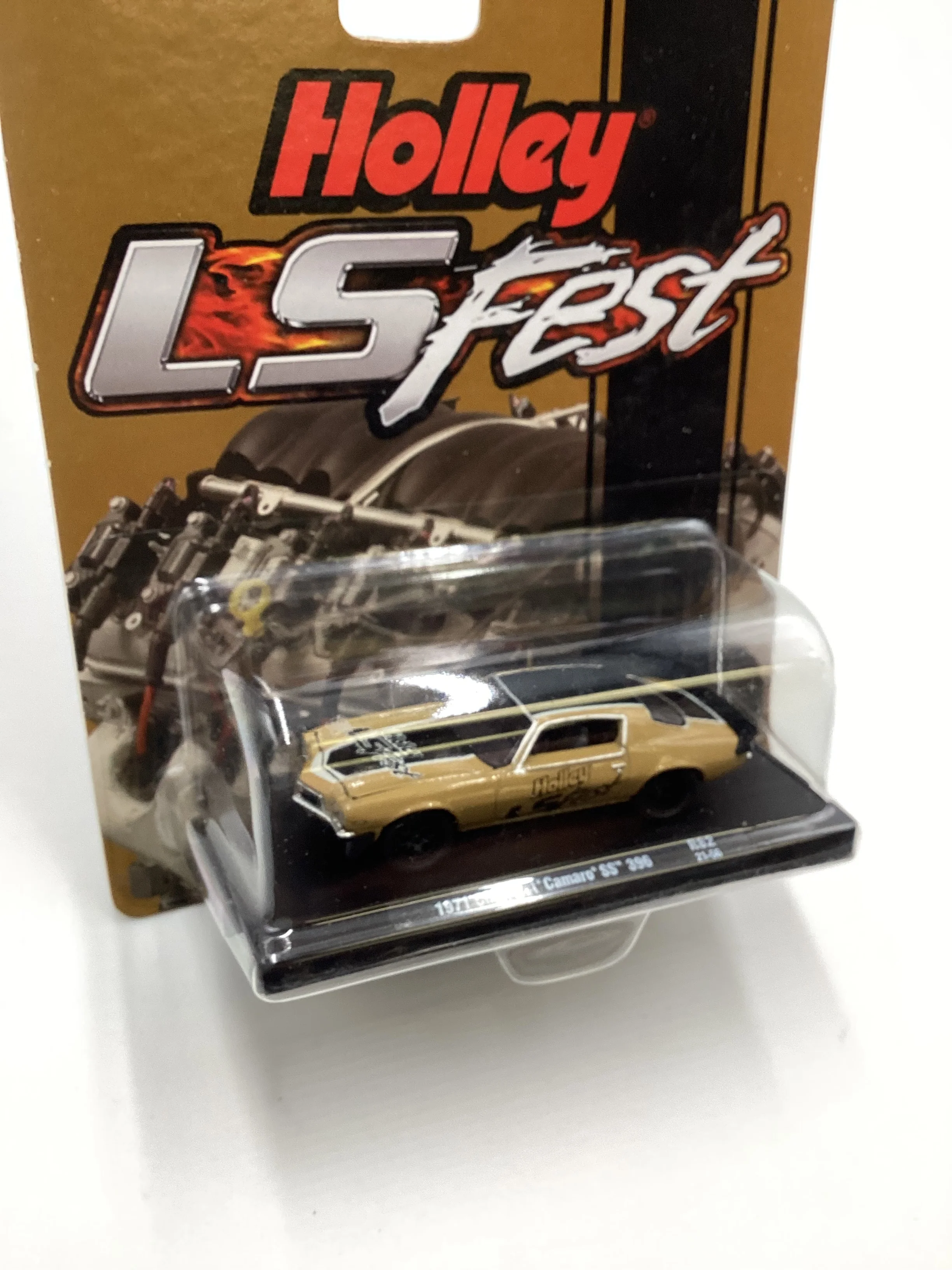 M2 Machines Auto Driver Holley LS Fest 1971 Chevrolet Camaro SS 396 Brown R82 192i - Image 5