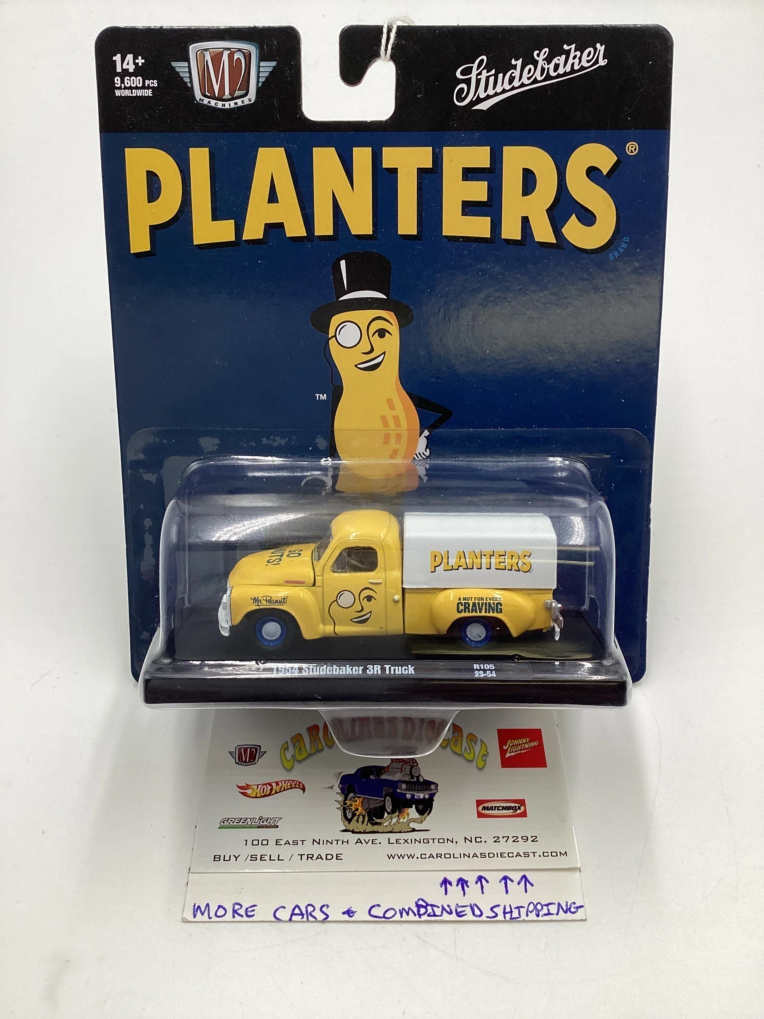M2 Machines Auto Driver Planters 1954 Studebaker 3R Truck Yellow R105 188R