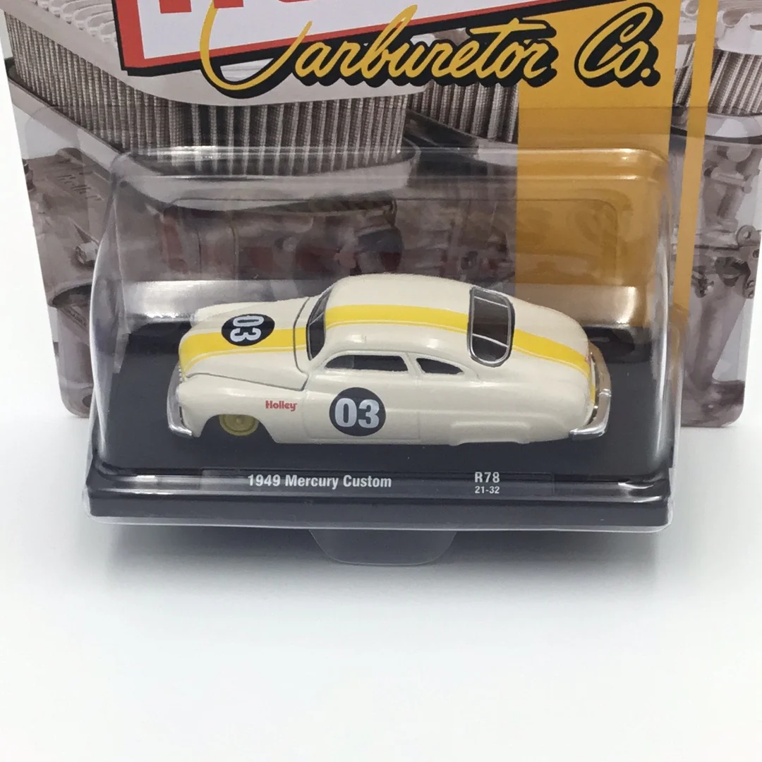 M2 Machines auto-drivers 1949 Mercury Custom Holley R78 189i - Image 2