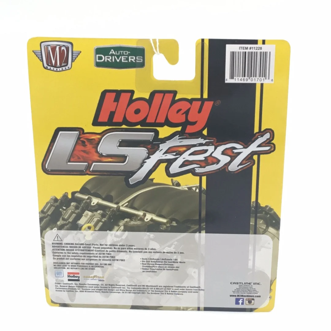 M2 Machines auto-drivers 1957 Chevrolet Bel Air Holley LS Fest R78 - Image 3
