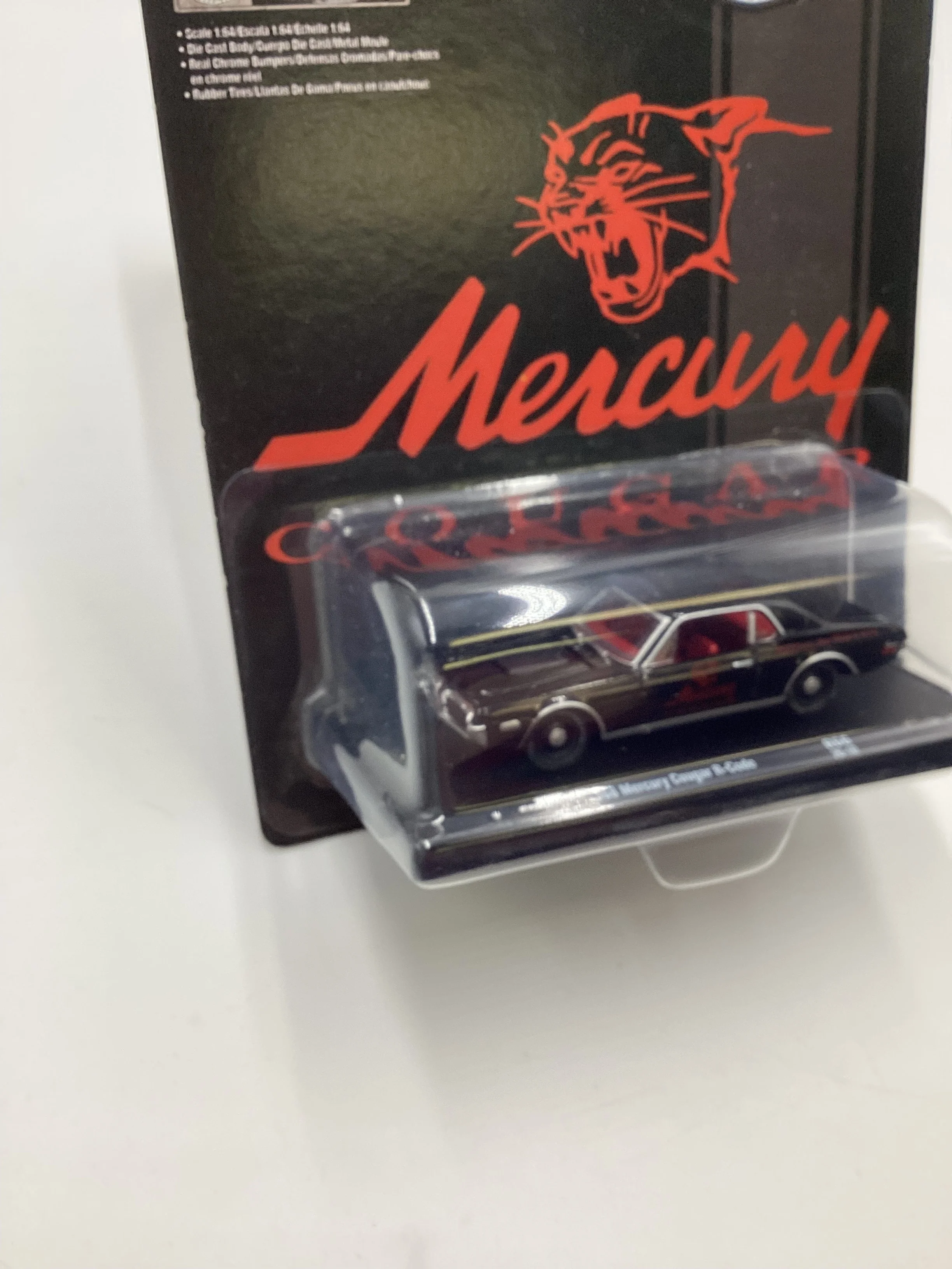 M2 Machines Auto Drivers 1966 Mercury Cougar R-Code Black R66 193B - Image 5