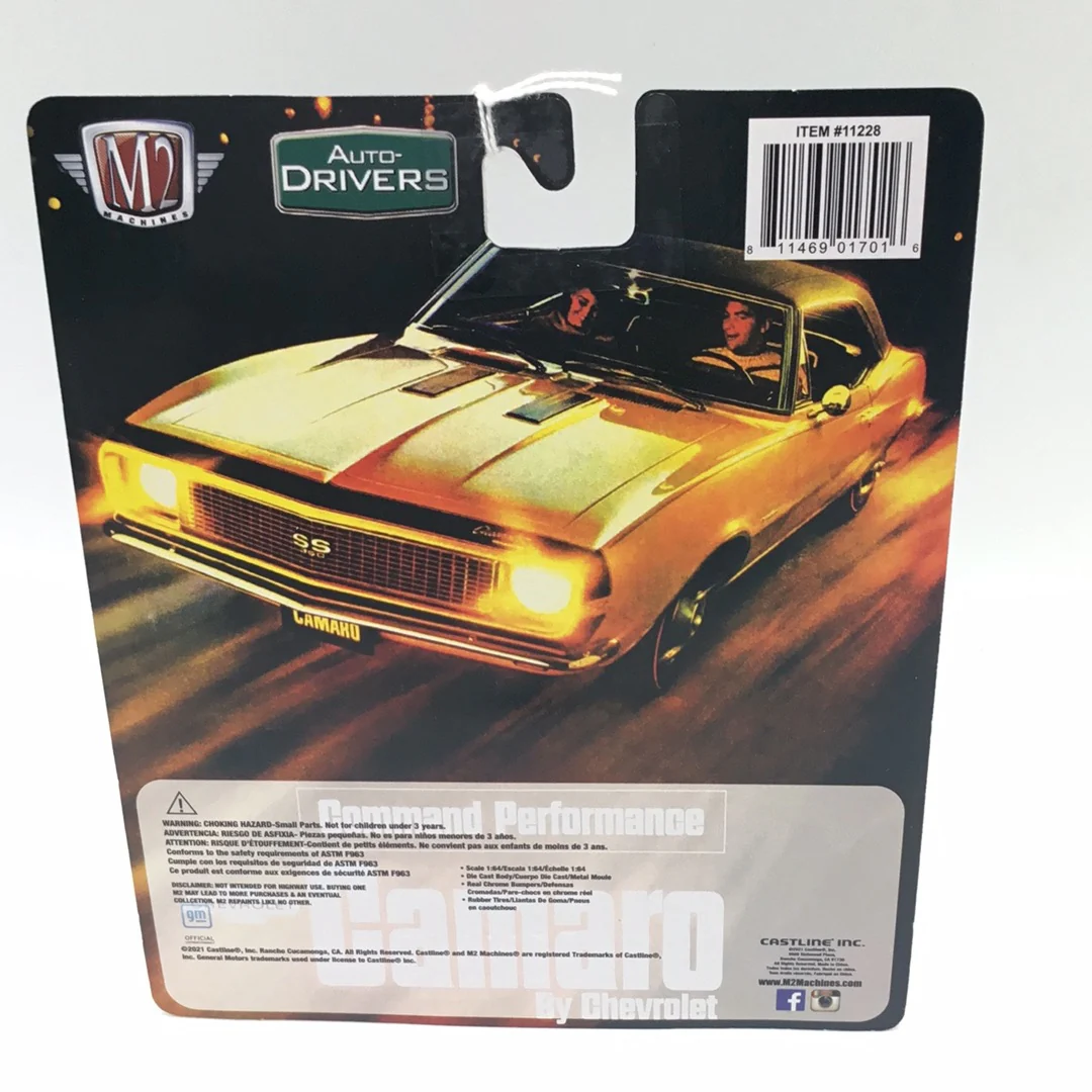 M2 Machines auto-drivers 1968 Chevrolet Camaro SS 350 R79 188M - Image 4