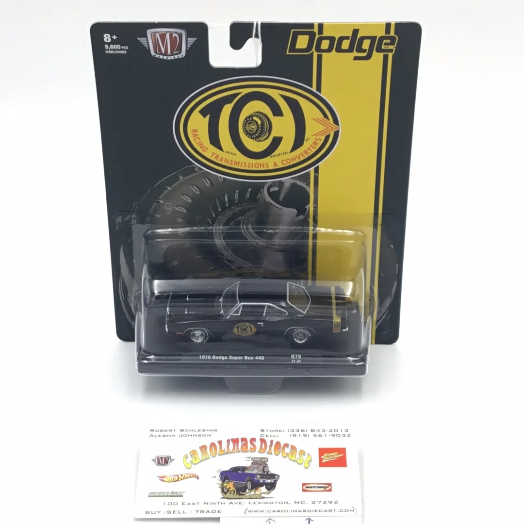 M2 Machines auto-drivers 1970 Dodge Super Dee 440 TCI  R78