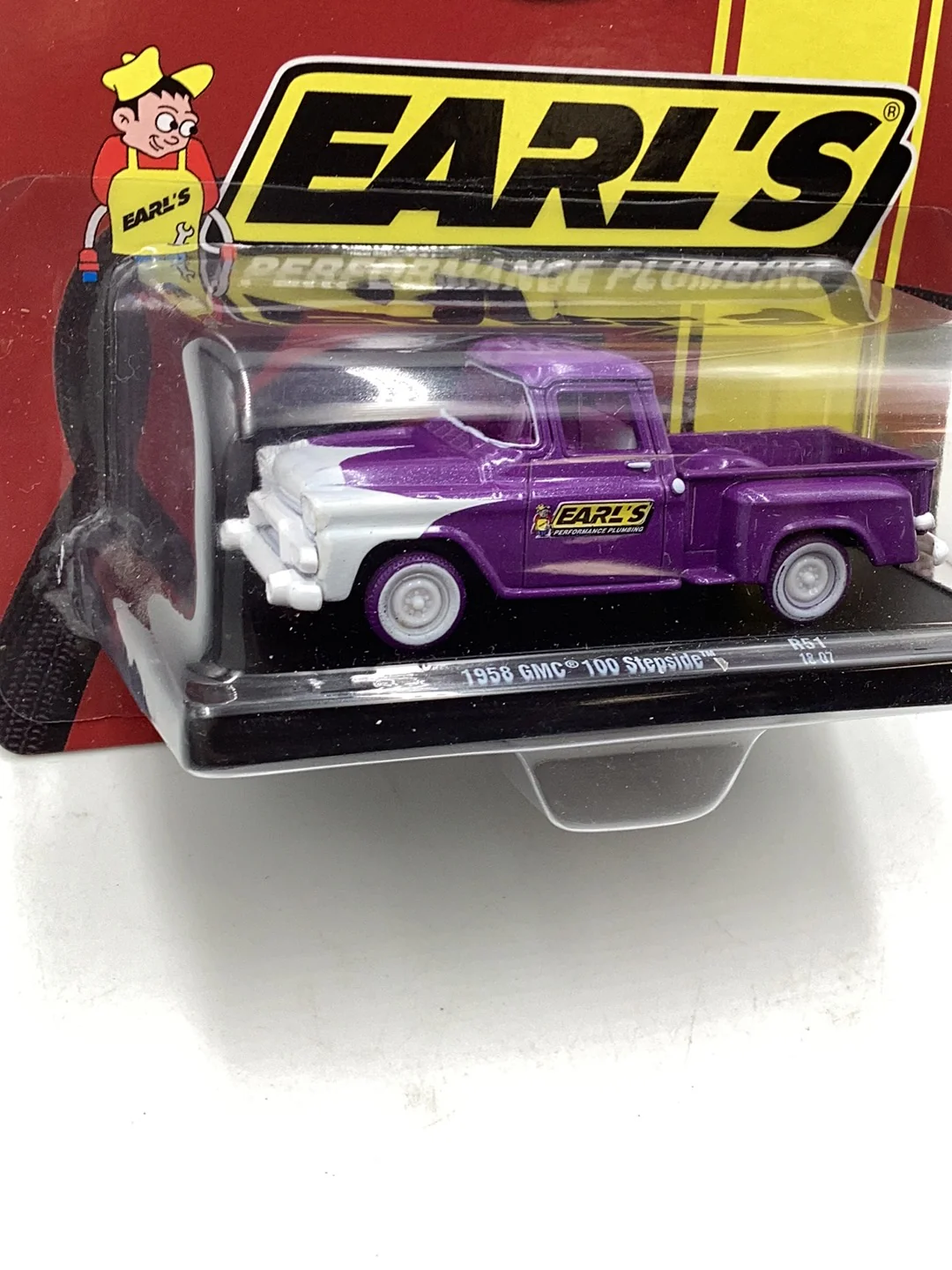 M2 Machines auto-drivers Chase 1958 GMC 100 Step side R51 - Image 3