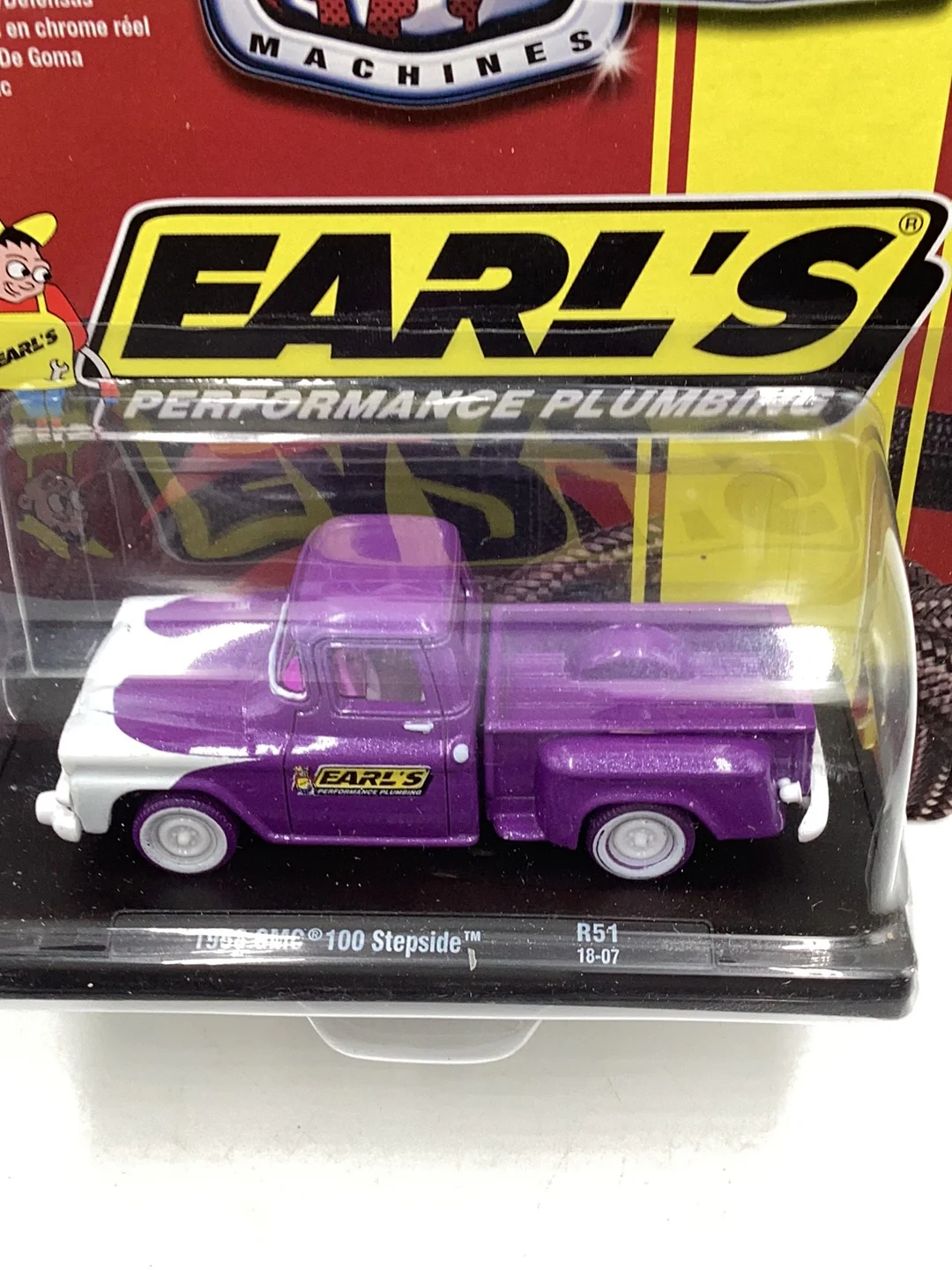 M2 Machines auto-drivers Chase 1958 GMC 100 Step side R51 - Image 5
