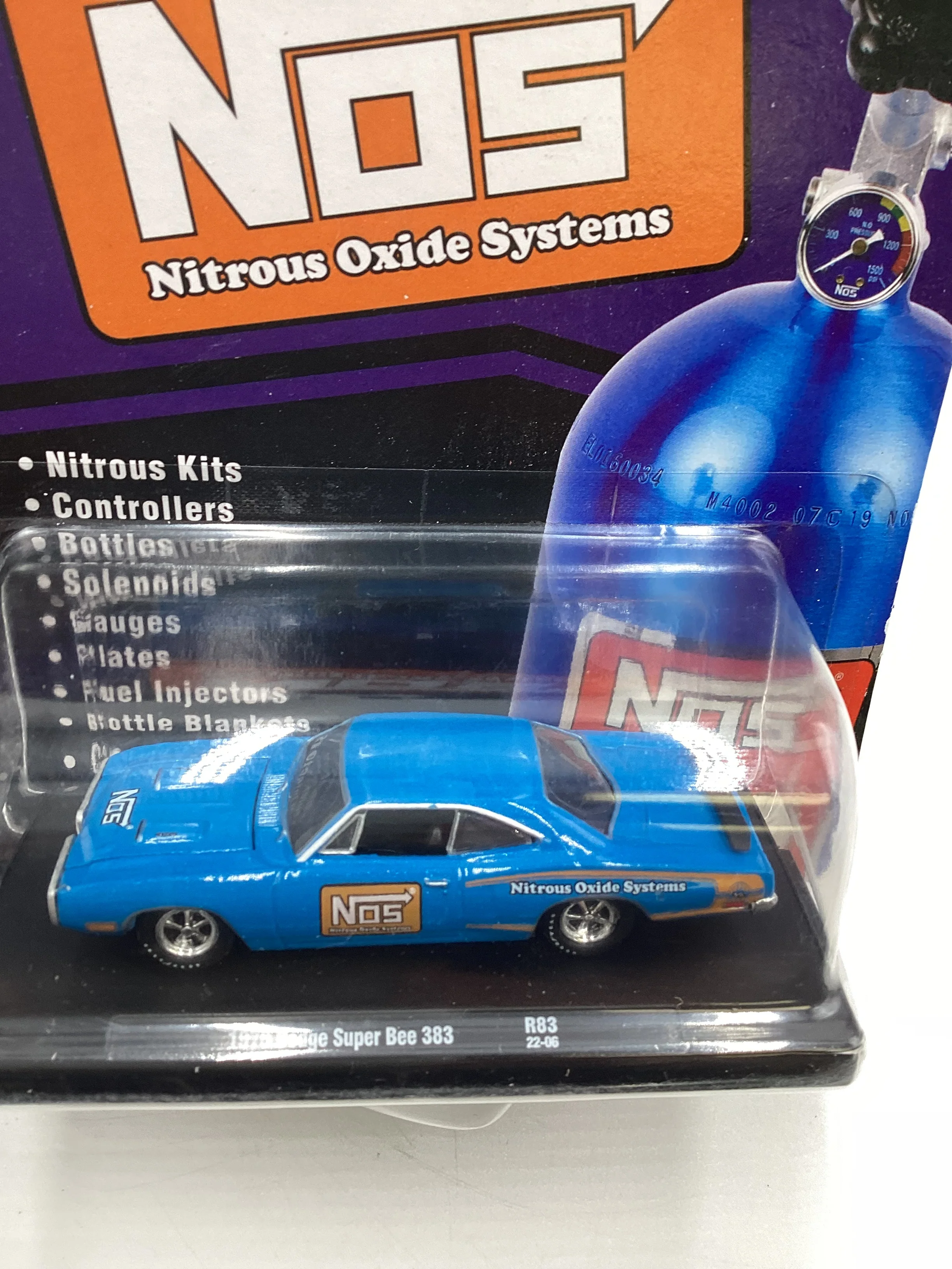 M2 Machines Auto Drivers Nos 1970 Dodge Super Bee 383 Blue R83 191G - Image 6