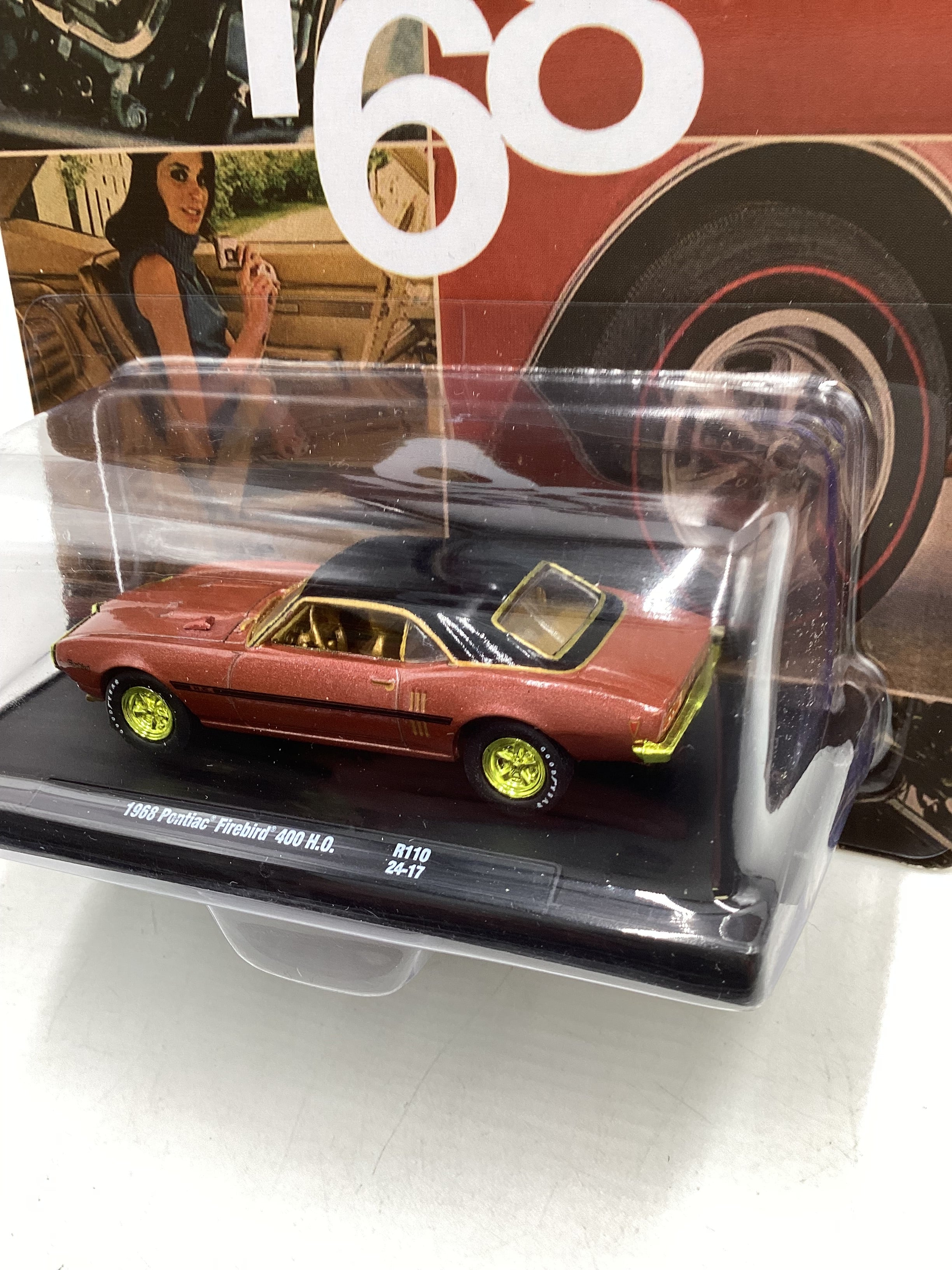 M2 Machines Auto-drivers R110 1968 Pontiac Firebird 400 H.O. CHASE - Image 4