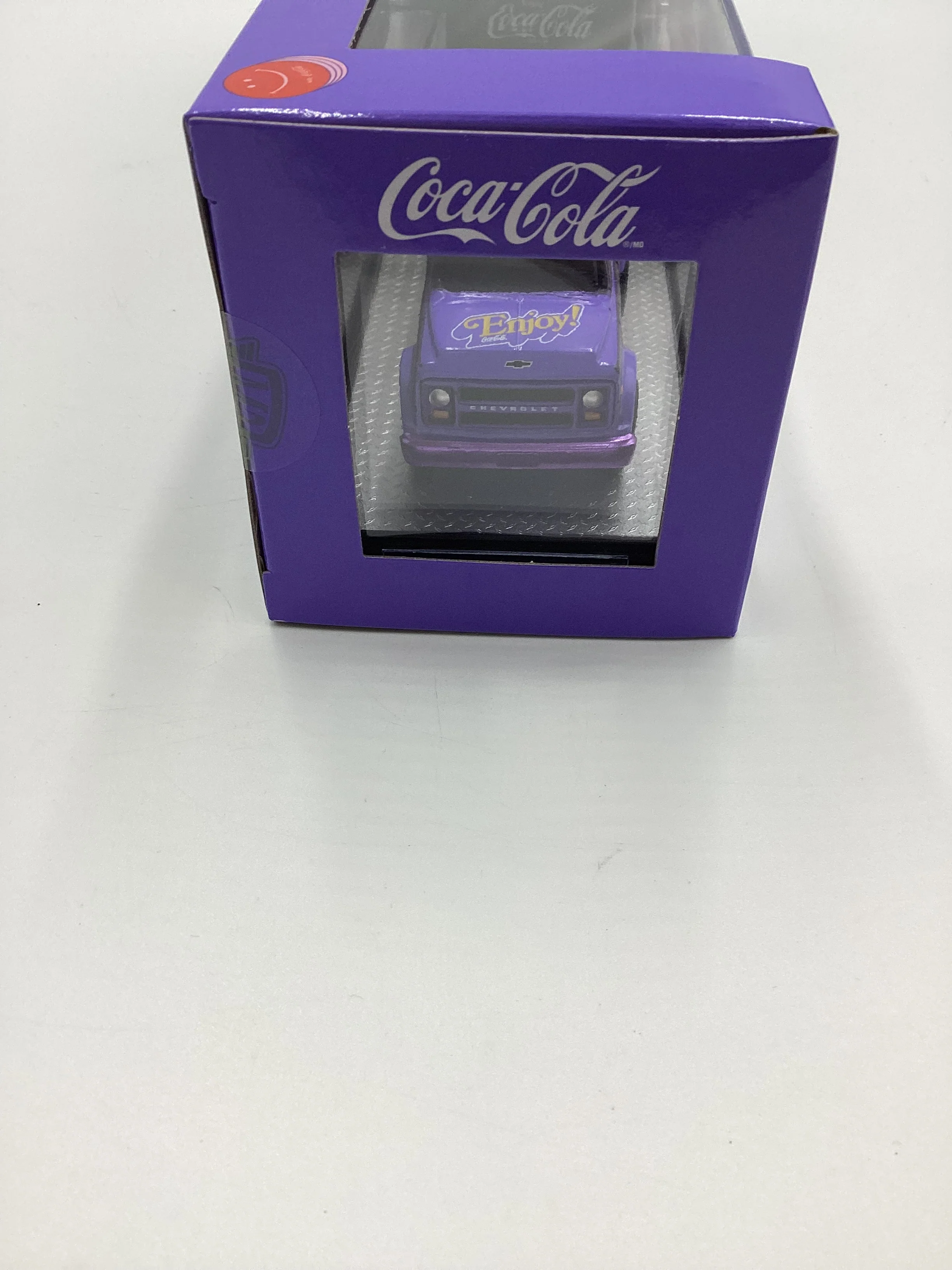 M2 Machines Auto Haulers Coca Cola 1970 Chevrolet C60 Truck & 1971 Chevrolet Camaro SS 396 Purple CHASE TW33 - Image 8