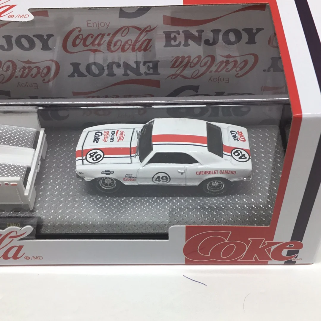 M2 Machines auto haulers Coca Cola 1968 Chevrolet C60 truck 1968 Chevrolet Camaro Z 28 TW10 - Image 3