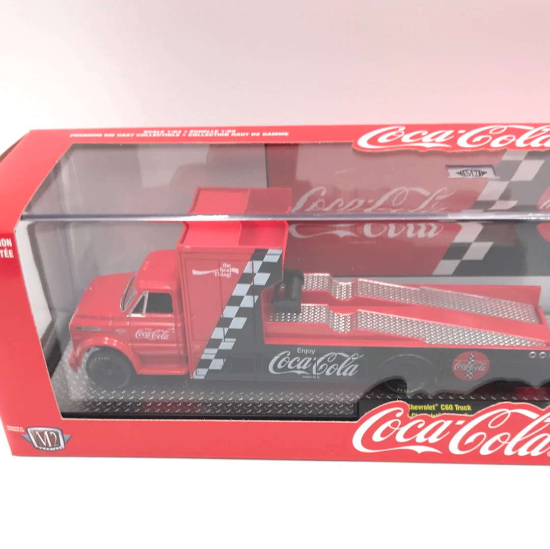 M2 Machines auto haulers Coca Cola 1968 Chevrolet C60 Truck & 1971 Chevrolet Camaro TW21 - Image 2