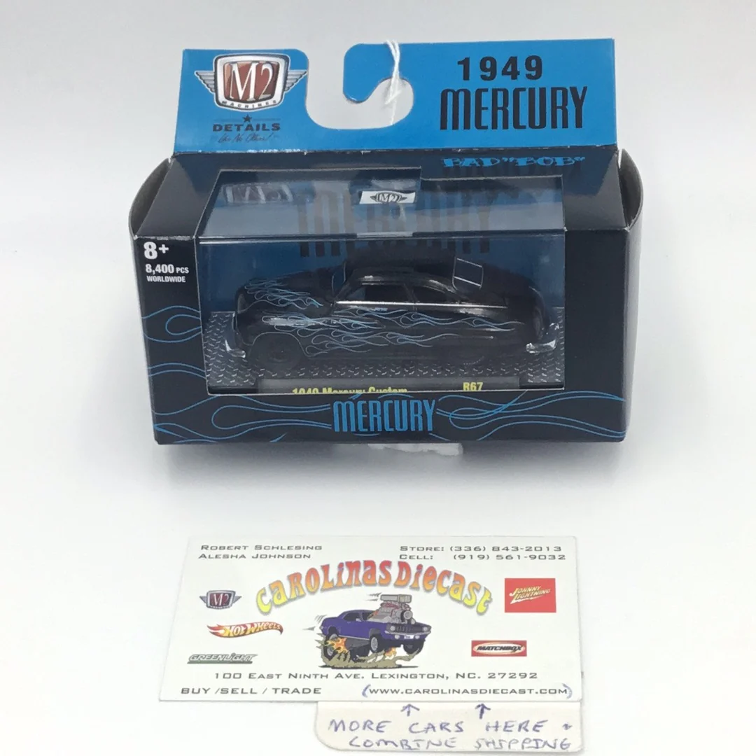 M2 Machines auto-thentics bad bob 1949 Mercury Custom R67
