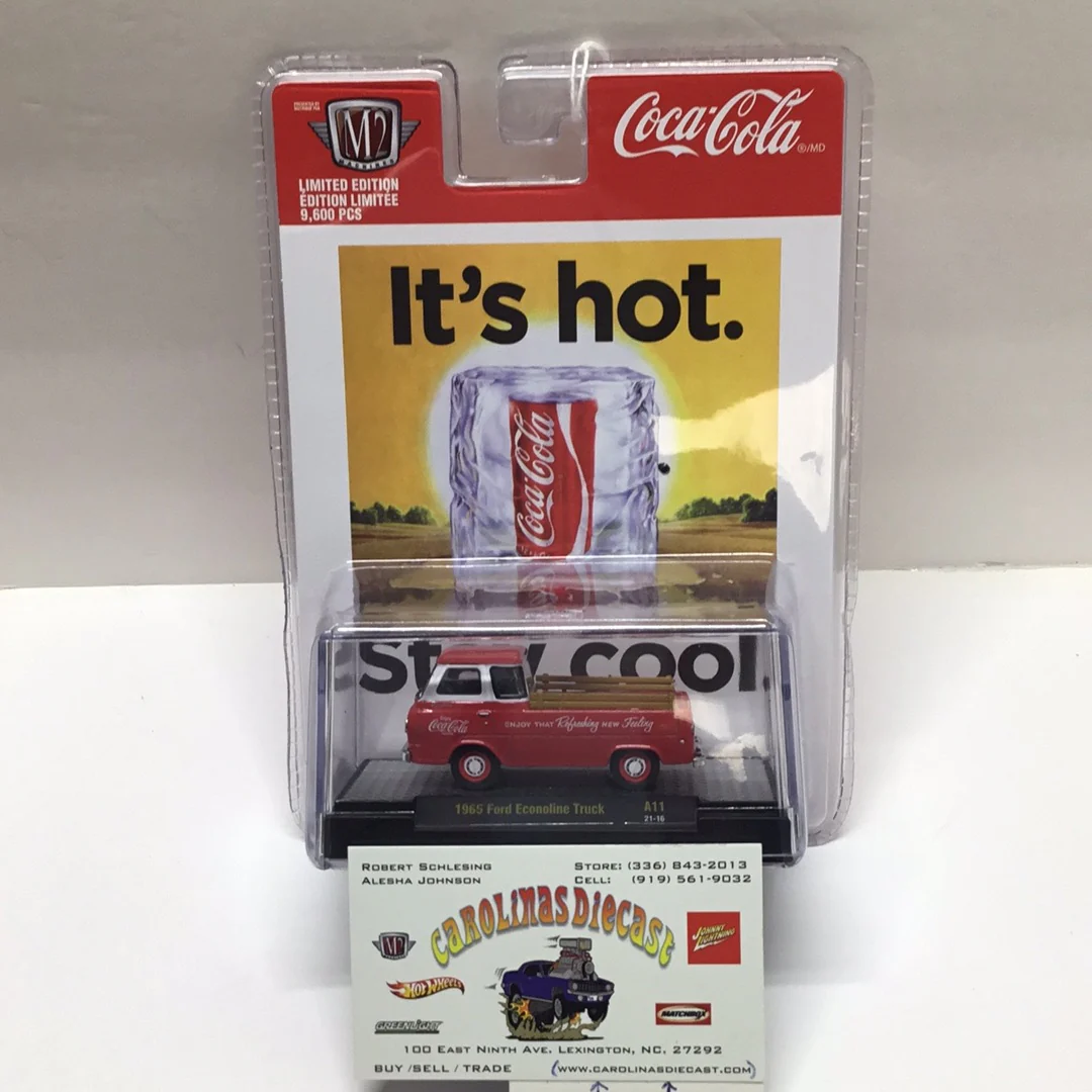 M2 Machines Coca Cola 1965 Ford Econoline Truck A11 195D