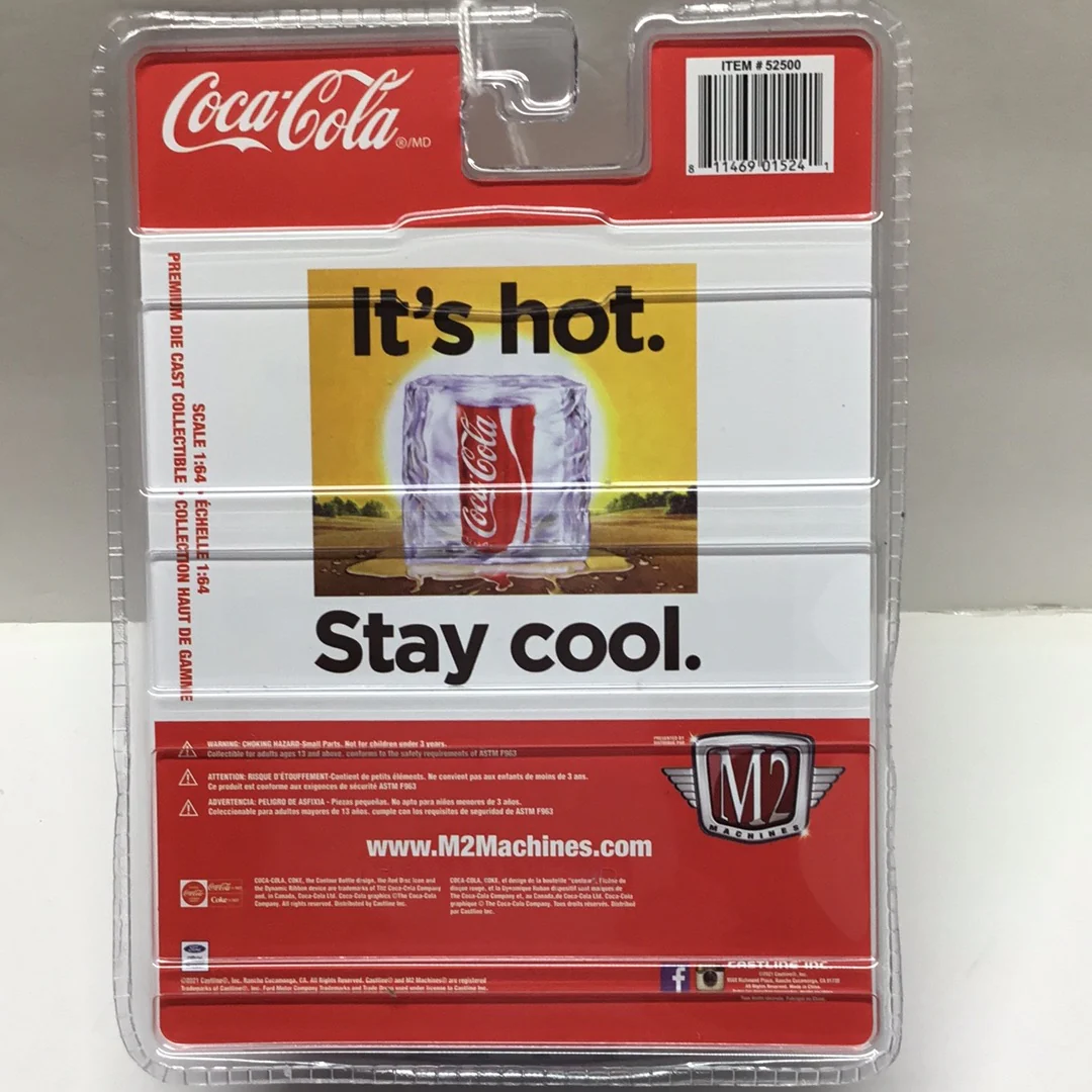 M2 Machines Coca Cola 1965 Ford Econoline Truck A11 195D - Image 4