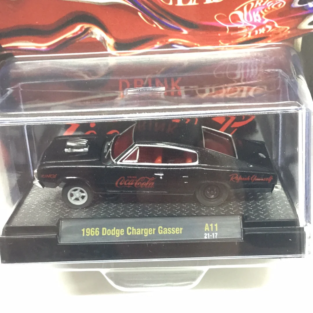 M2 Machines Coca Cola 1966 Dodge Charger Gasser A11 - Image 2
